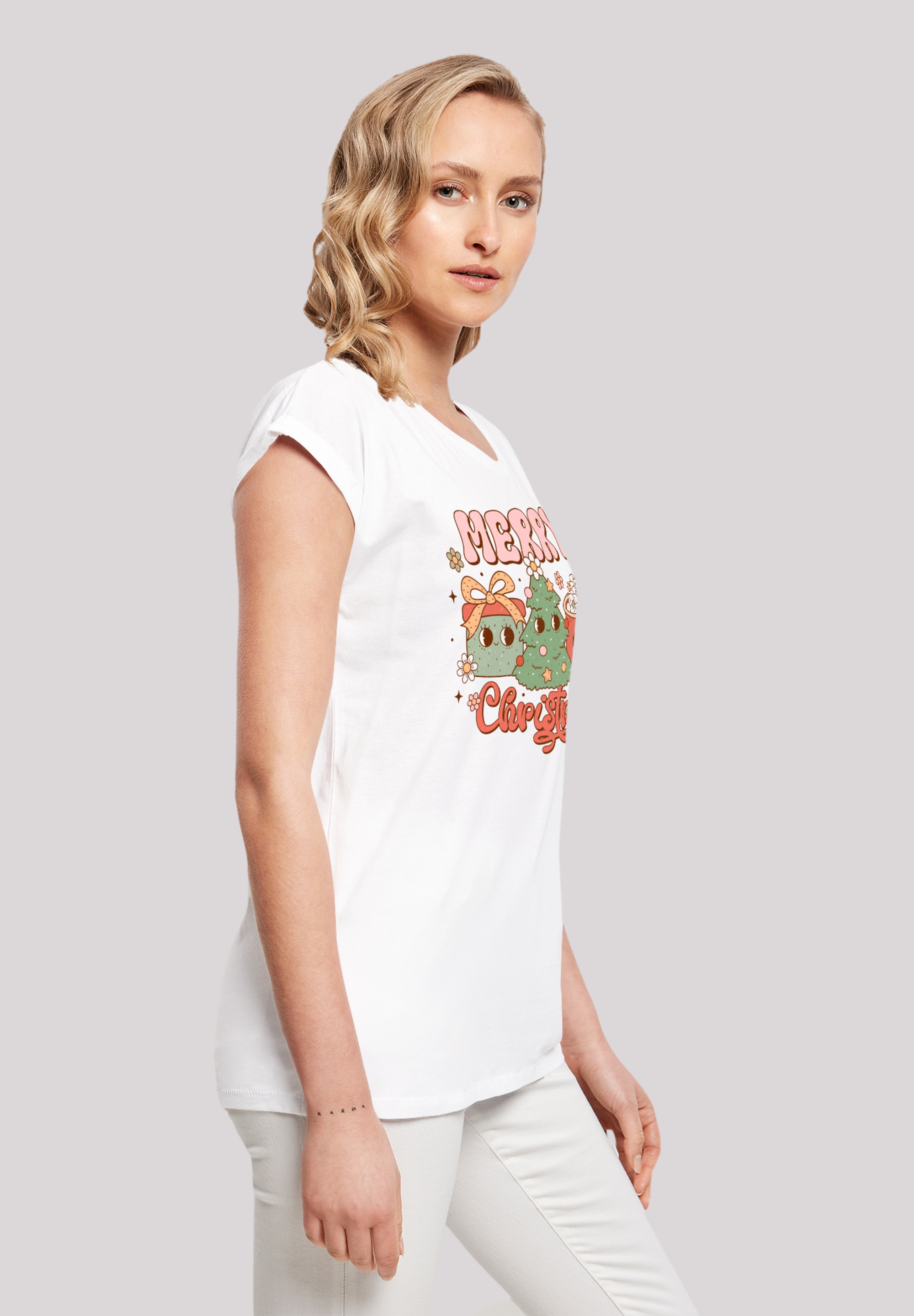 F4NT4STIC T-Shirt »Merry Weihnachten Cozy And Cute«, Premium Qualität, Weihnachts-Kollection