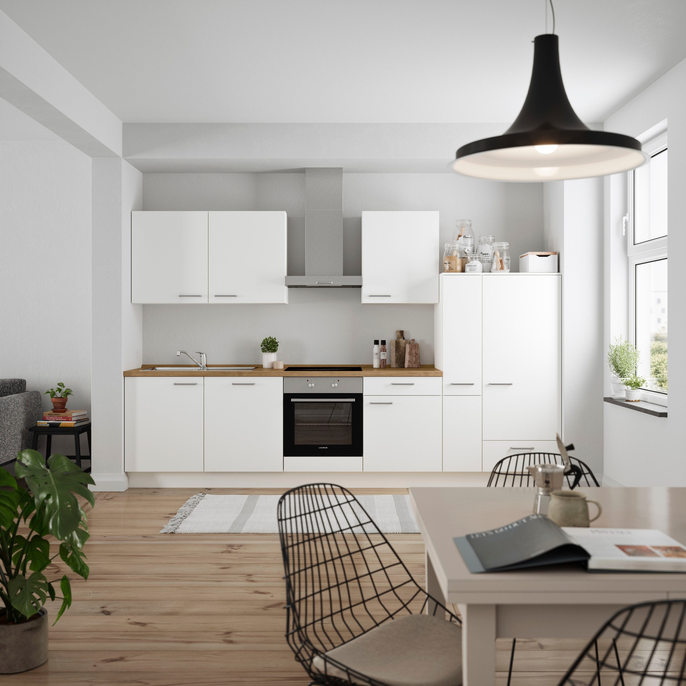 nobilia Küchenzeile ""Touch I"" vormontiert, Ausrichtung wählbar, Breite 33 günstig online kaufen