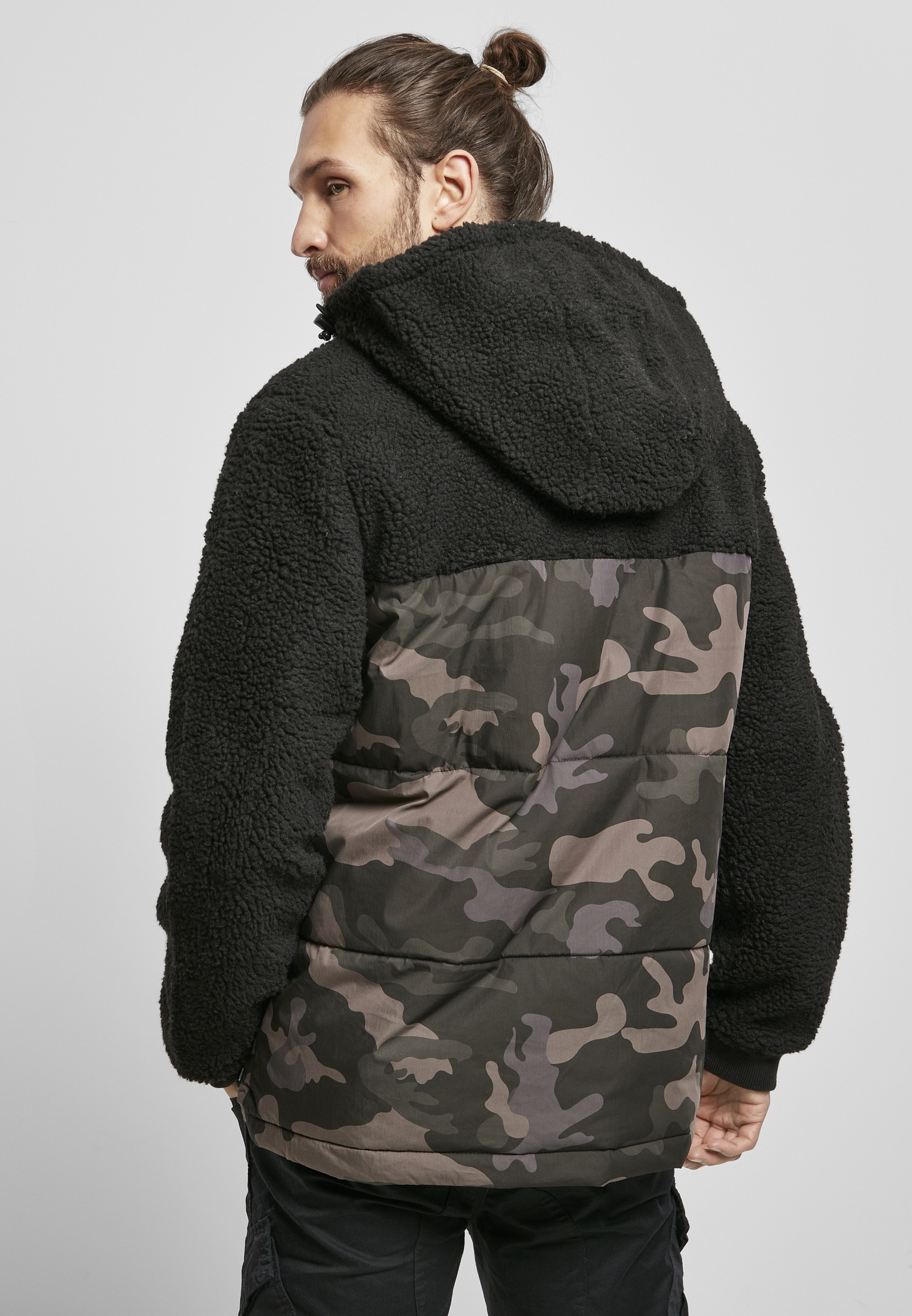 Thumbnail - Brandit Allwetterjacke "Brandit Herren Jackson Teddyfleece Jacket" 1 Stk. tlg. ohne Kapuze