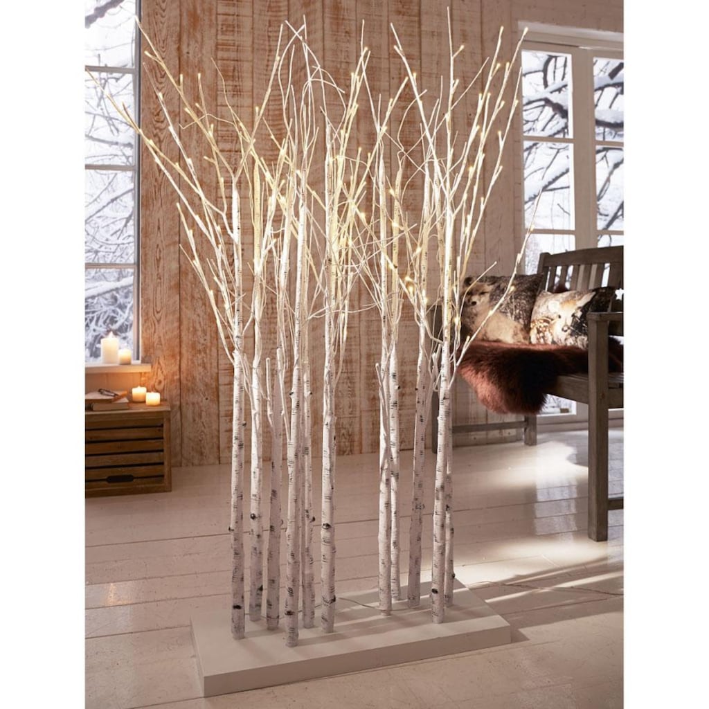 Schneider LED Baum »Birkenwald, Weihnachtsdeko«, Warmweiß