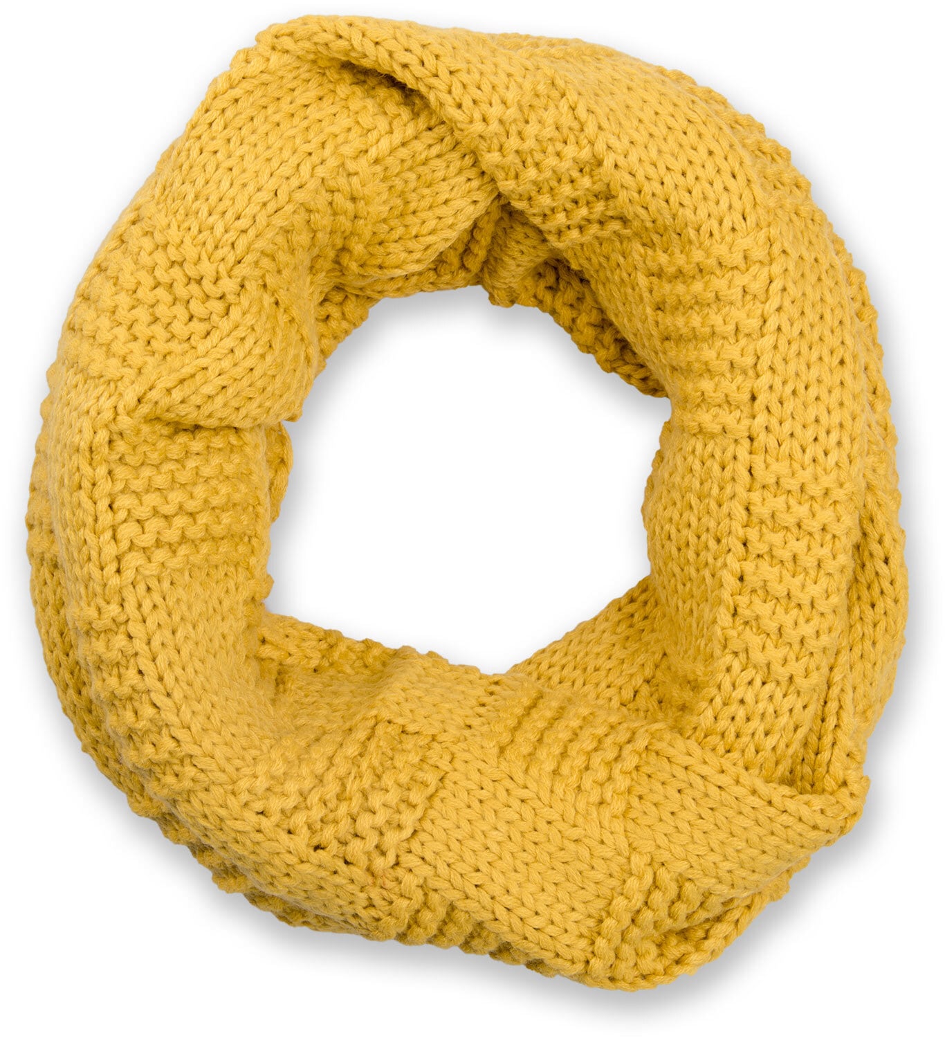 styleBREAKER Strickschal "Feinstrick Loop mit Patentmuster" 1 Stk.