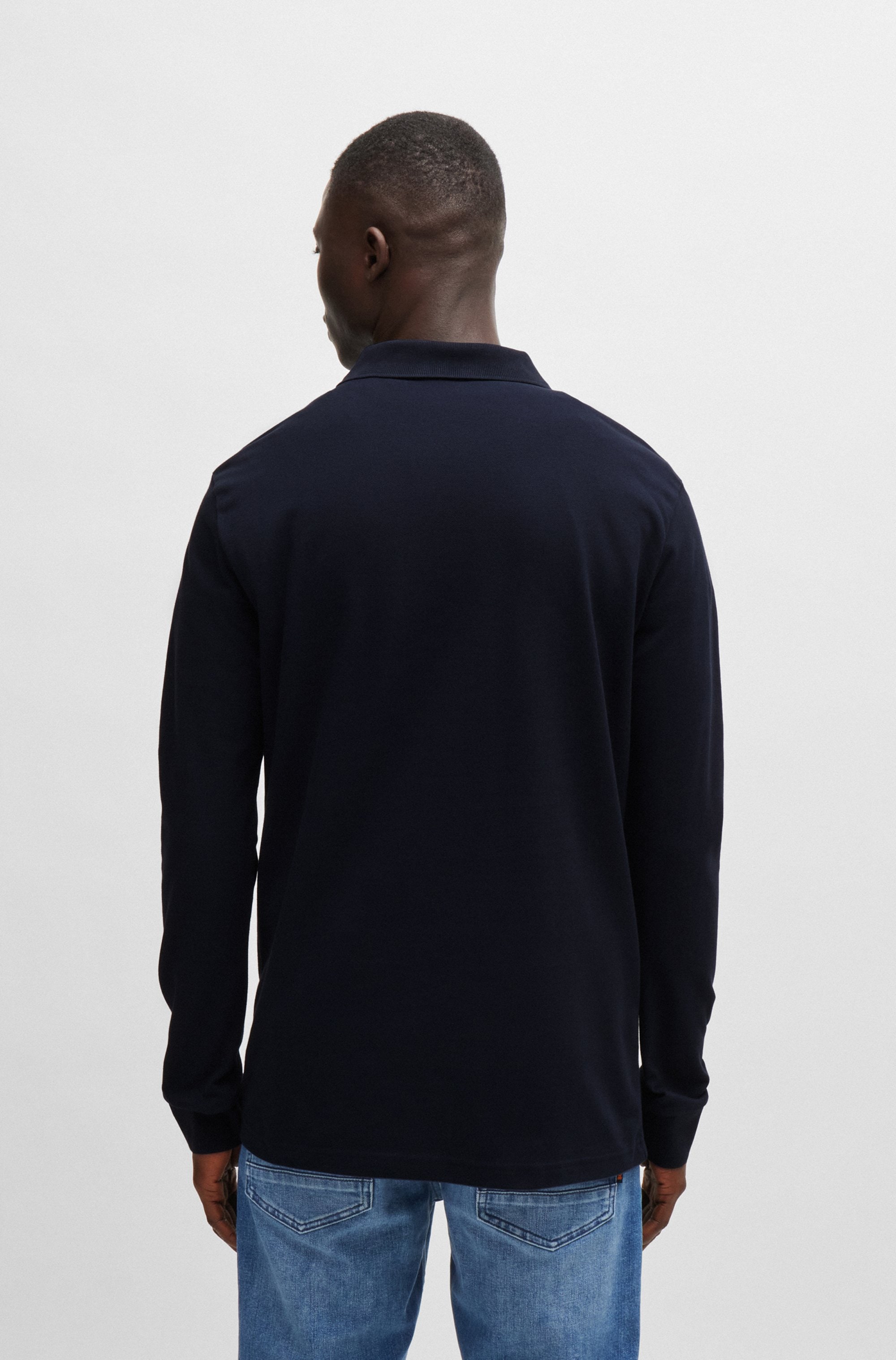 BOSS ORANGE Poloshirt »Passerby«, mit BOSS-Logobadge