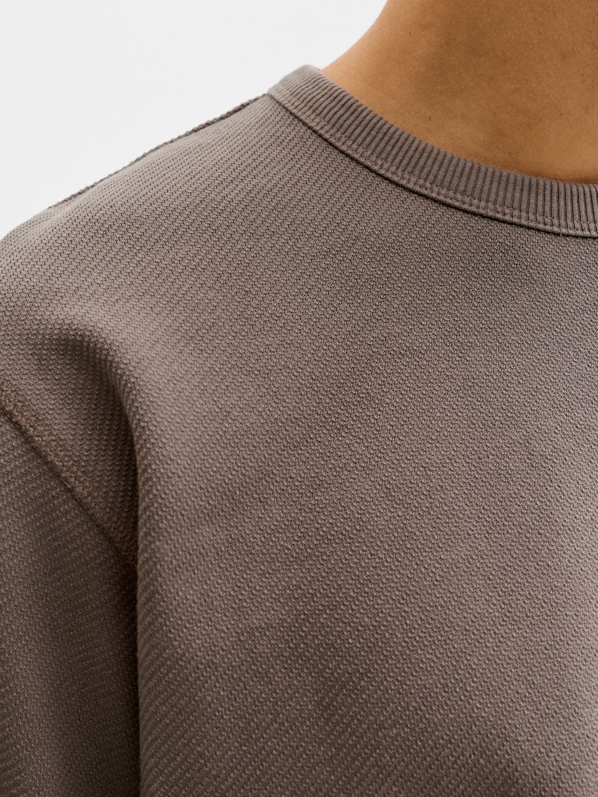 Thumbnail - Jack & Jones Sweatshirt "JJEDOVER CLASSIC SWEAT CREW NECK SN", mit Markenlabel