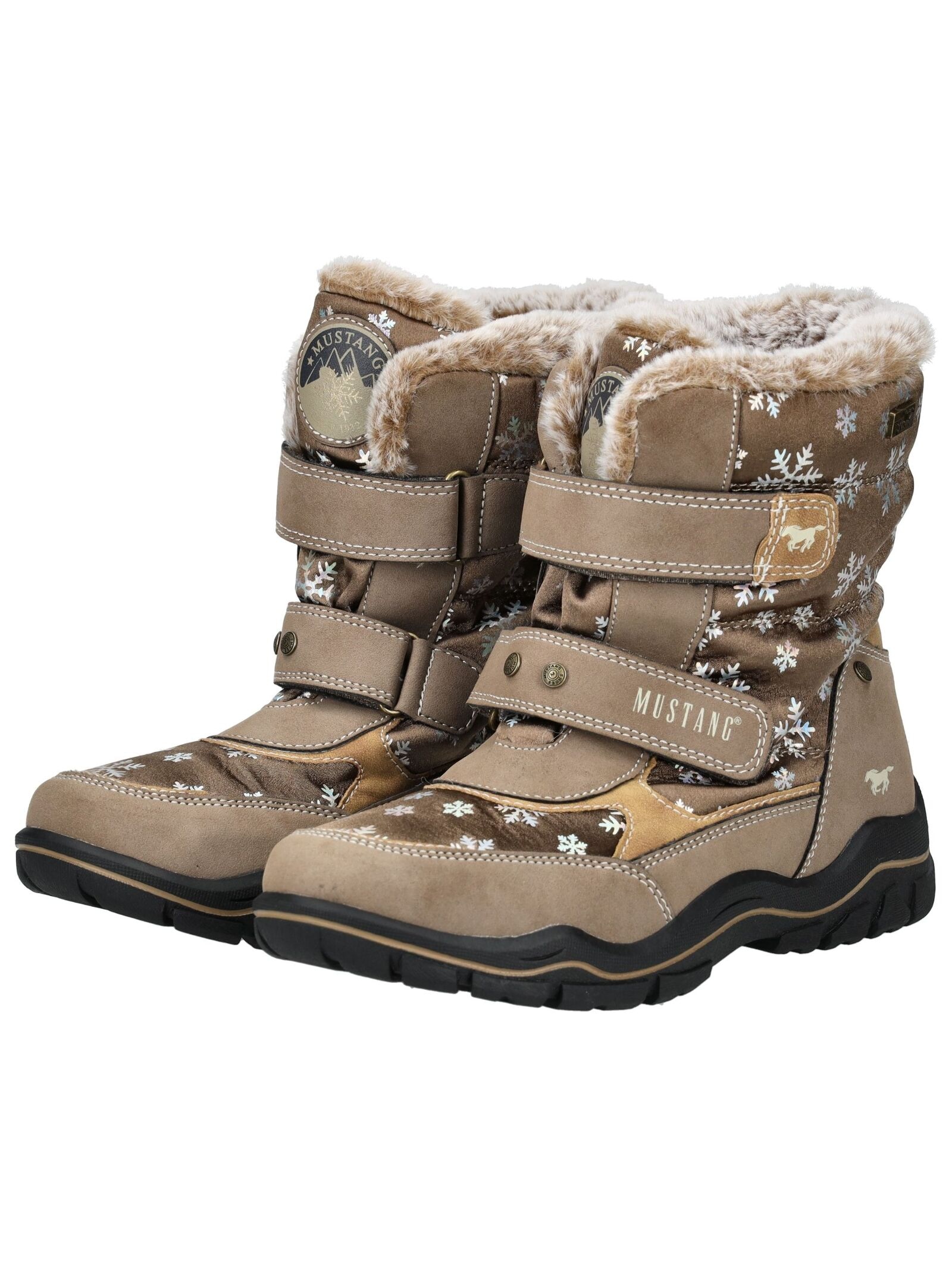 Mustang Shoes Stiefelette »Mustang Shoes Stiefelette Lederimitat/Textil«