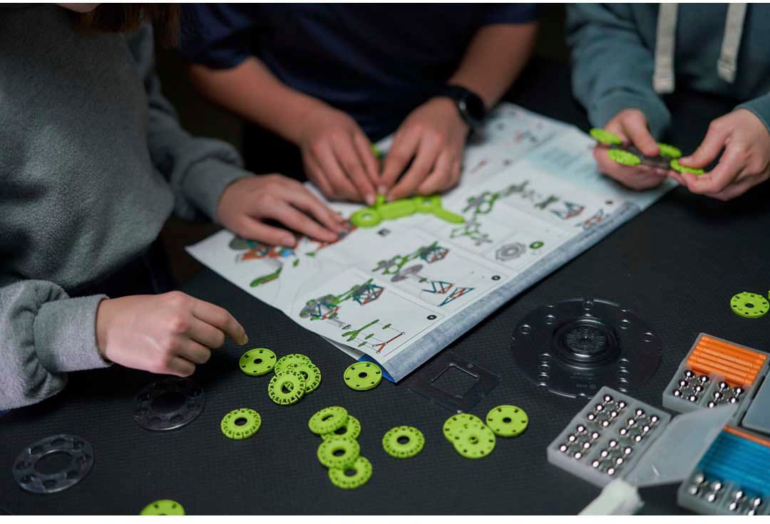 Geomag™ Magnetspielbausteine »GEOMAG™ Mechanics Motion, Recycled Magnetic Gears«, (96 St.), aus recyceltem Material