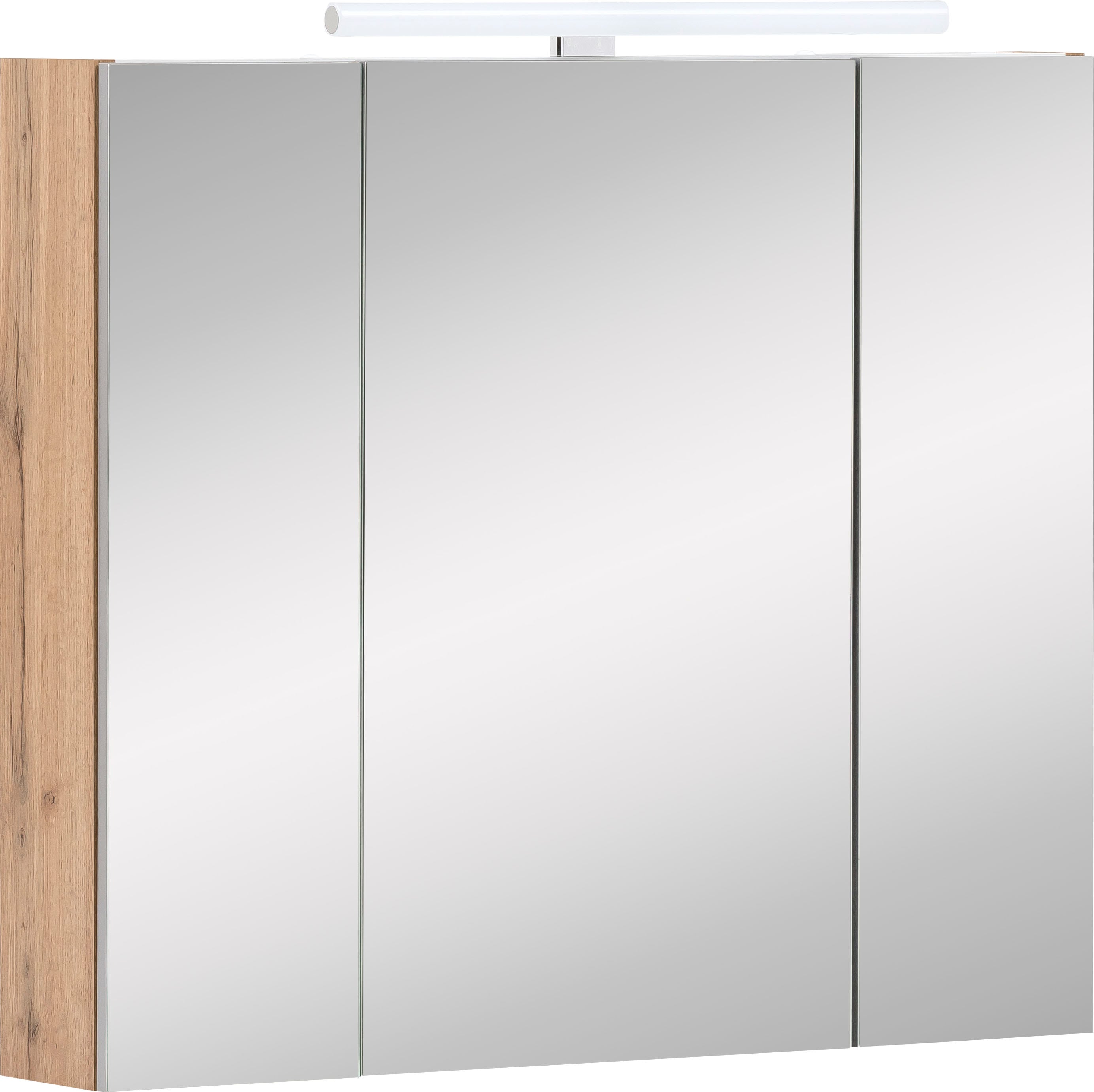 Schildmeyer Spiegelschrank "Duo, Spiegelschrank, Made in Germany, B: 80 cm" Solide Verarbeitung - Dieses Produkt ist in Deutschland gefertigt