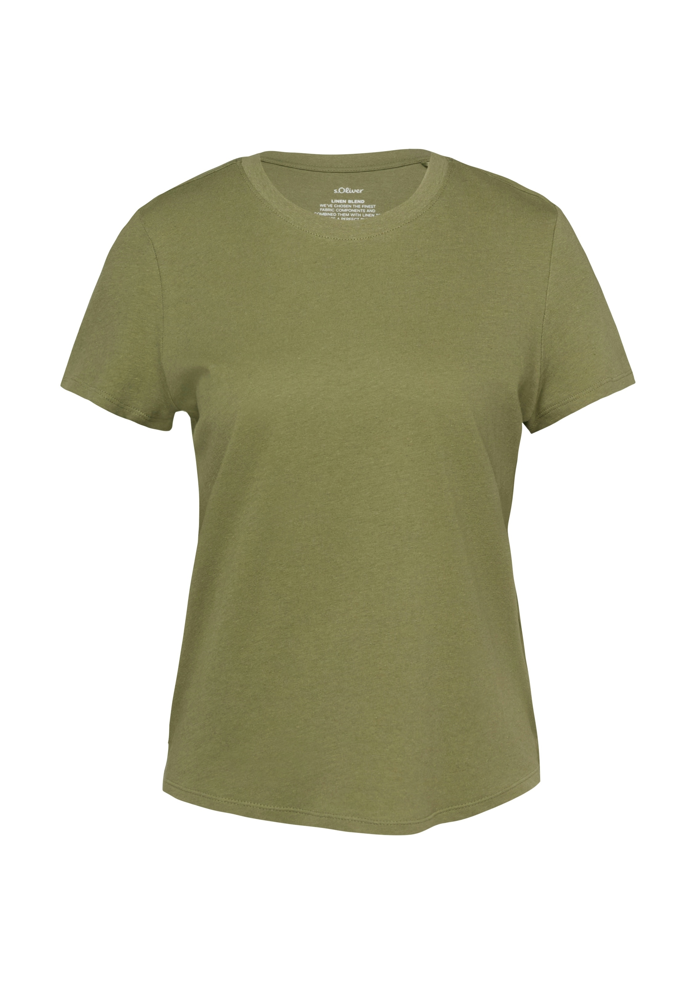 s.Oliver T-Shirt mit Rippblende