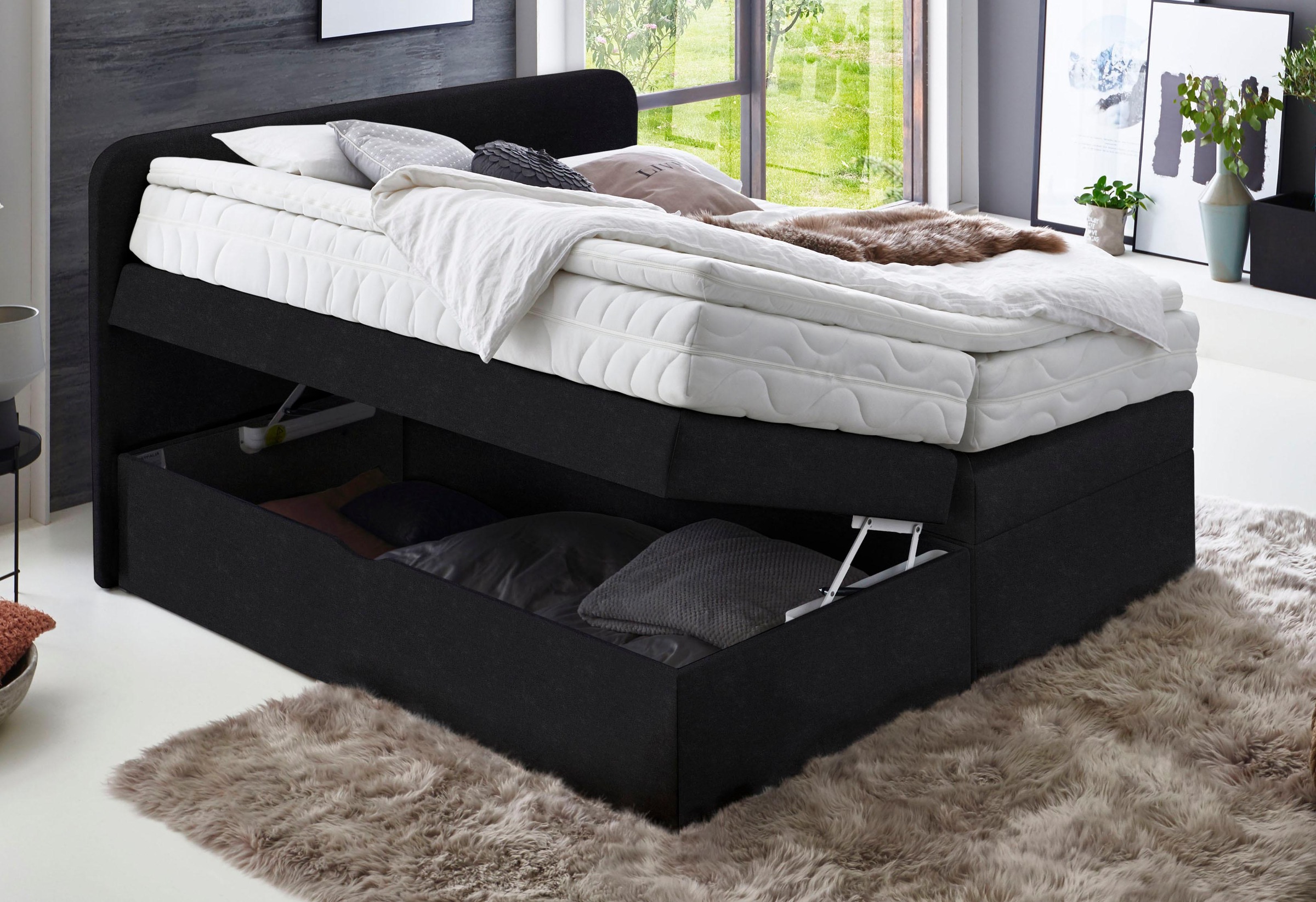 Thumbnail - Westfalia Schlafkomfort Boxspringbett wahlweise mit Bettkasten