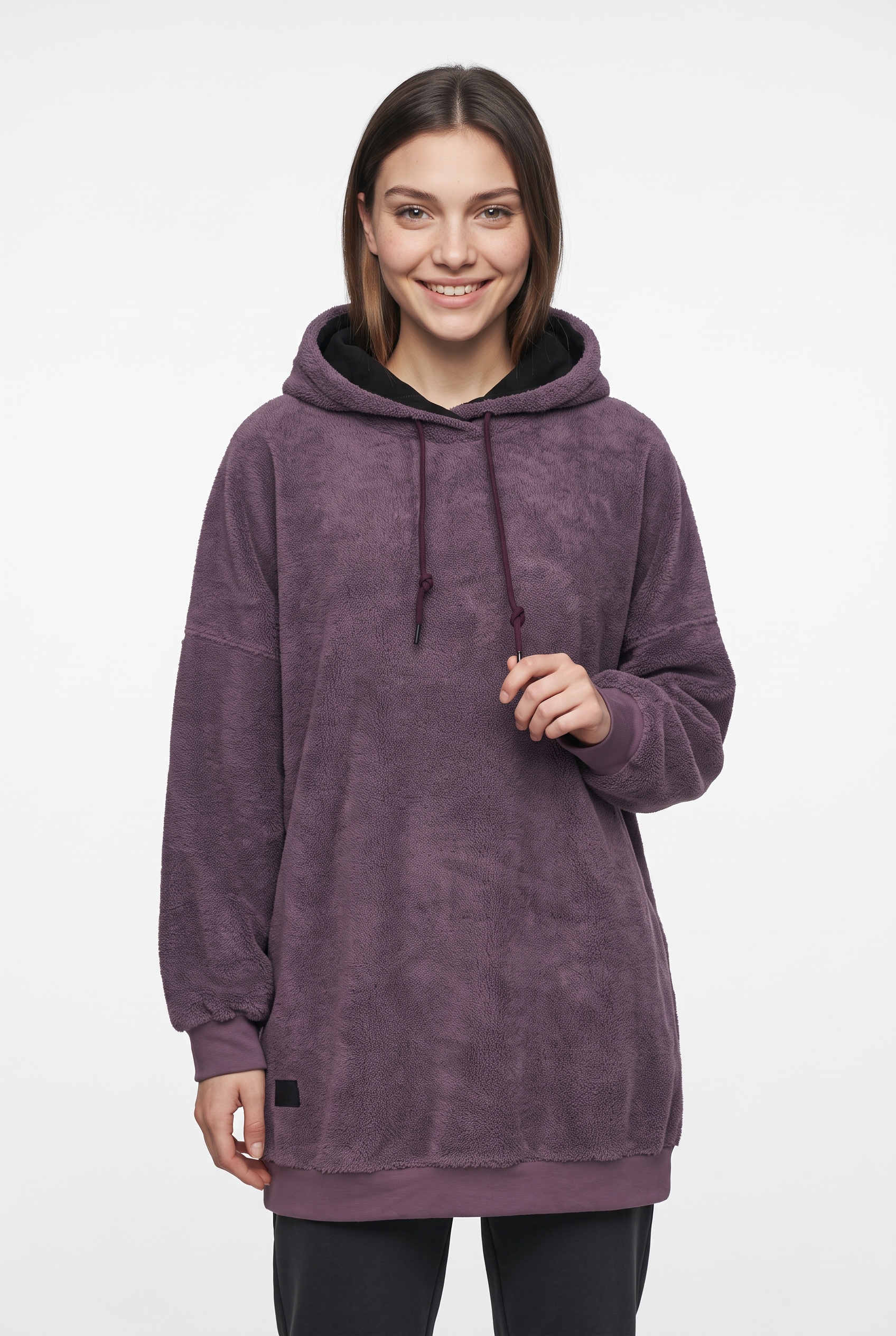 Icepeak Kapuzensweatshirt »D OVERSIZE HOODIE ACERRAT«, hoch geschlossener Ausschnitt, mit Kapuze mit Kordelzug
