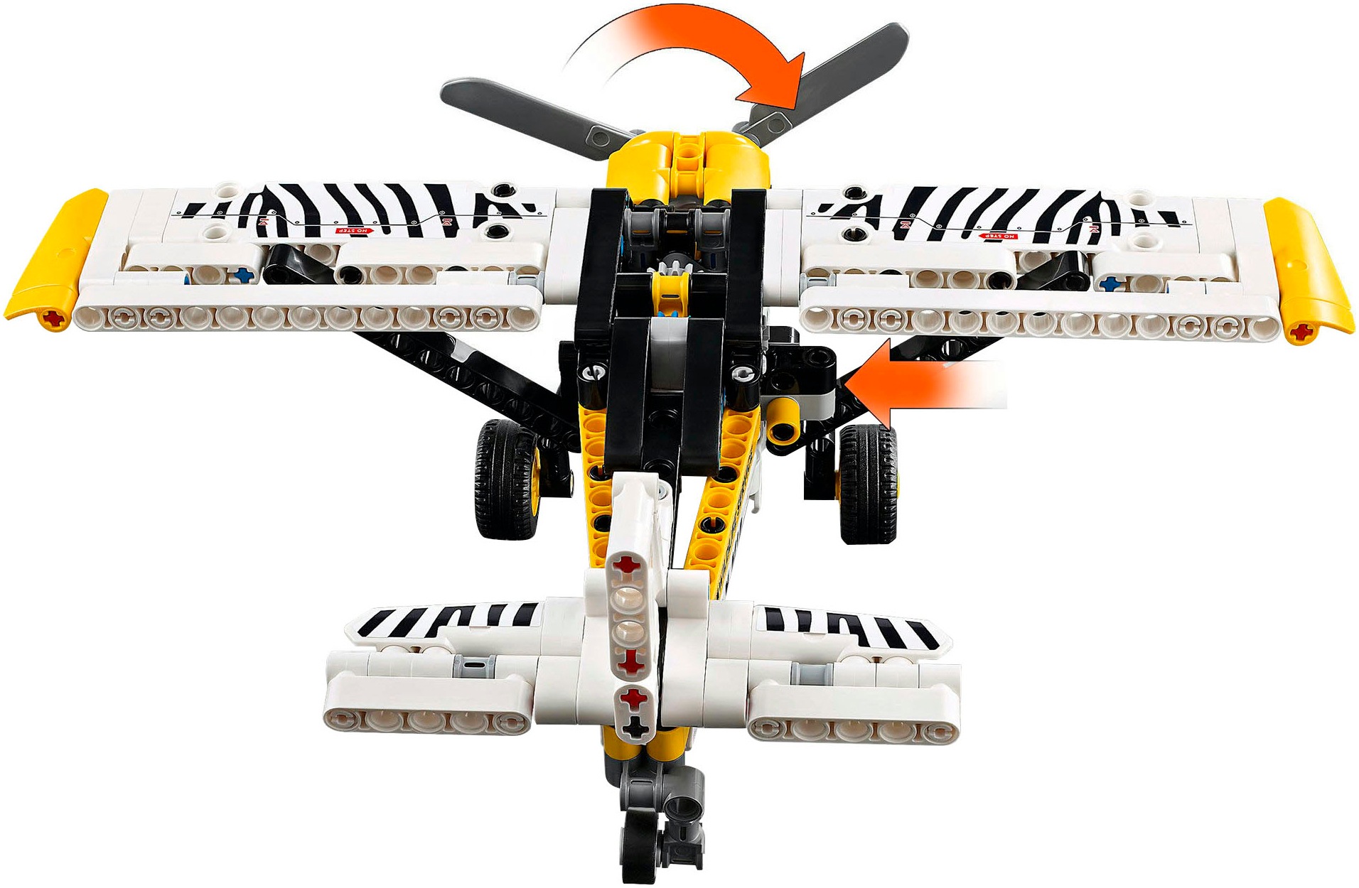 LEGO® Konstruktionsspielsteine »Propellerflugzeug (42198), LEGO Technic«, (333 St.), Made in Europe