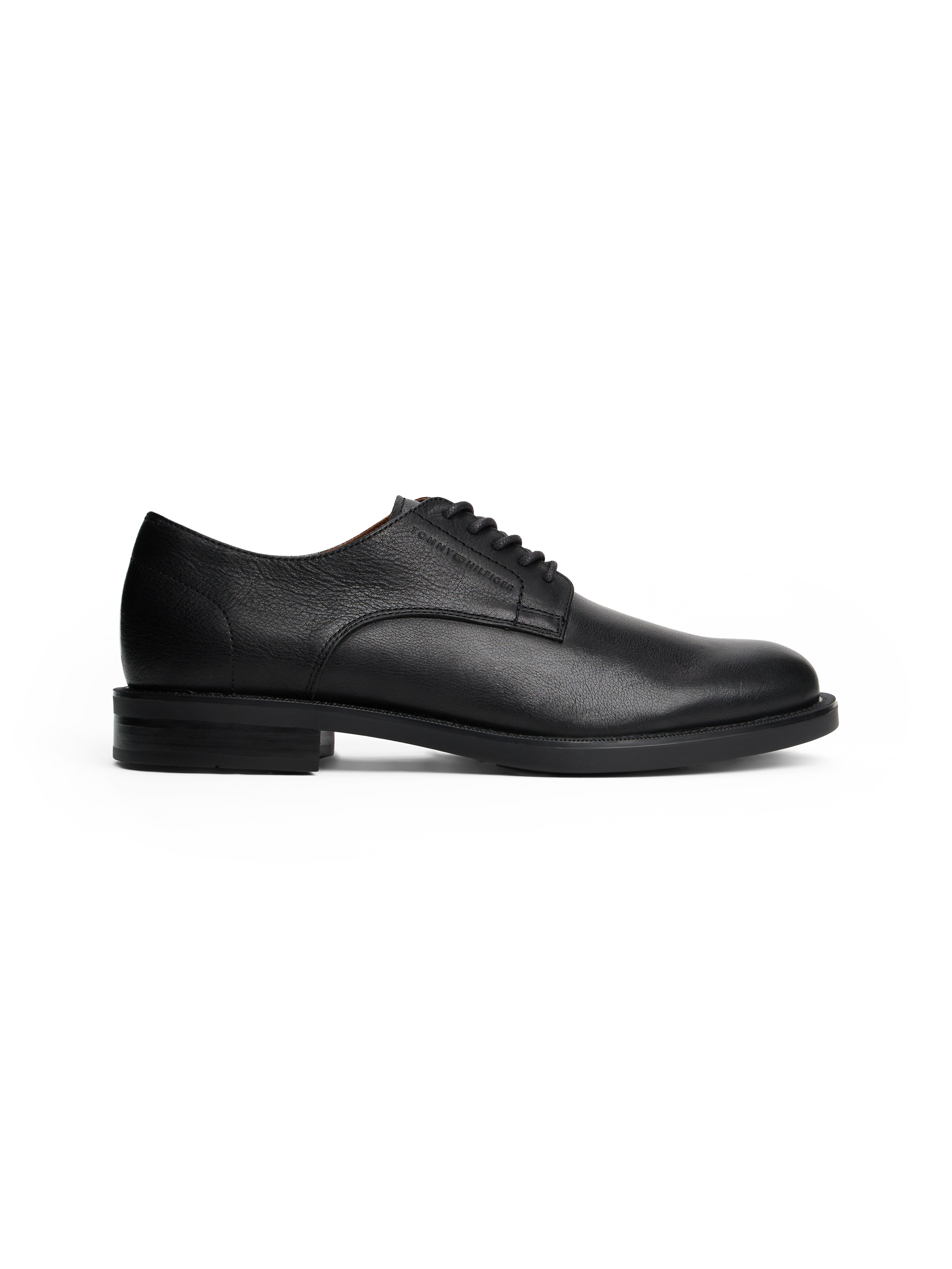 Tommy Hilfiger Schnürschuh »HILFIGER VOGUE LTH SHOE«, Businesschuh, Abendschuh mit seitlicher Logoprägung