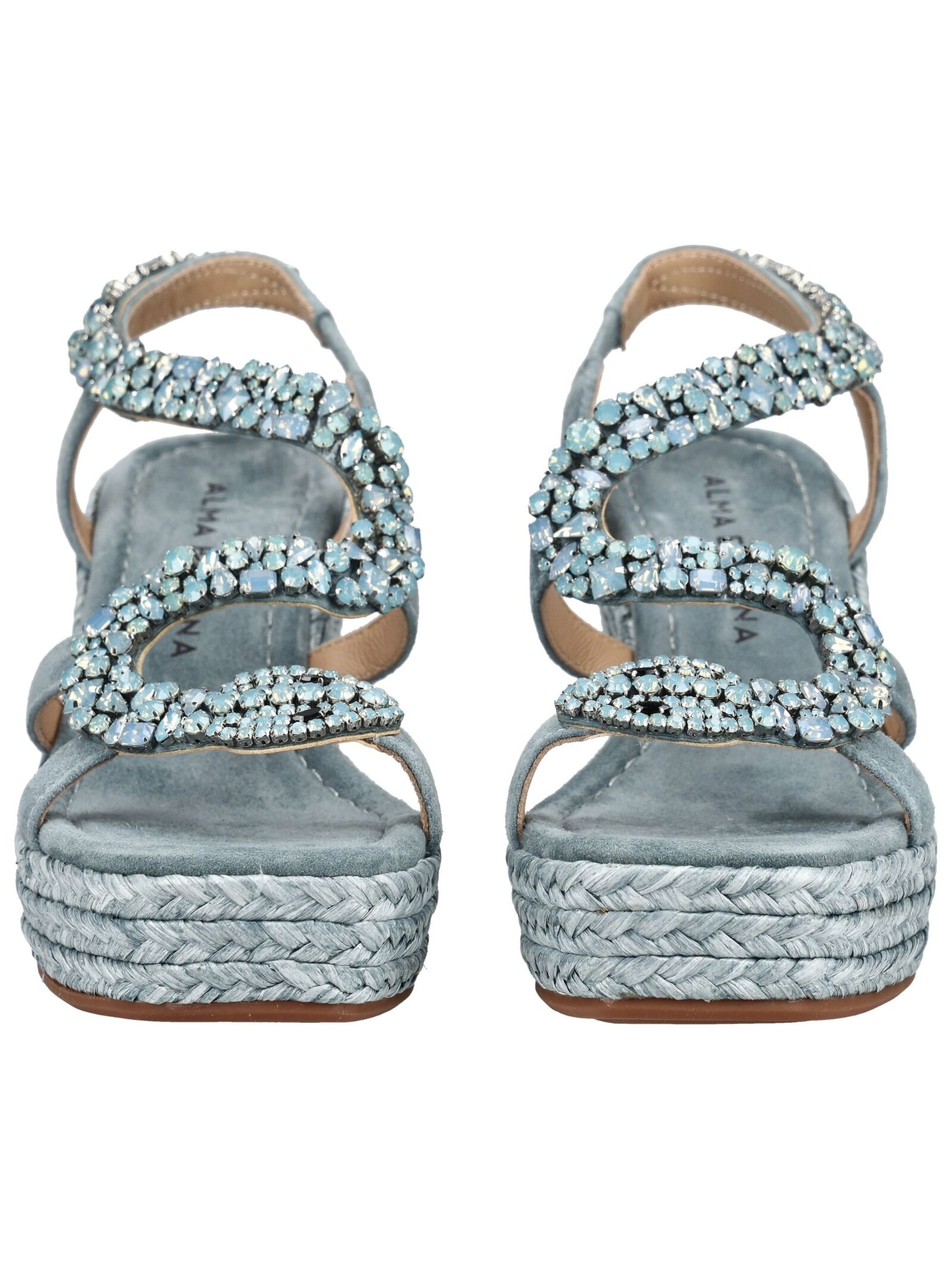 Alma en Pena Keilsandalette »ALMA EN PENA Sandalen Veloursleder/Textil«