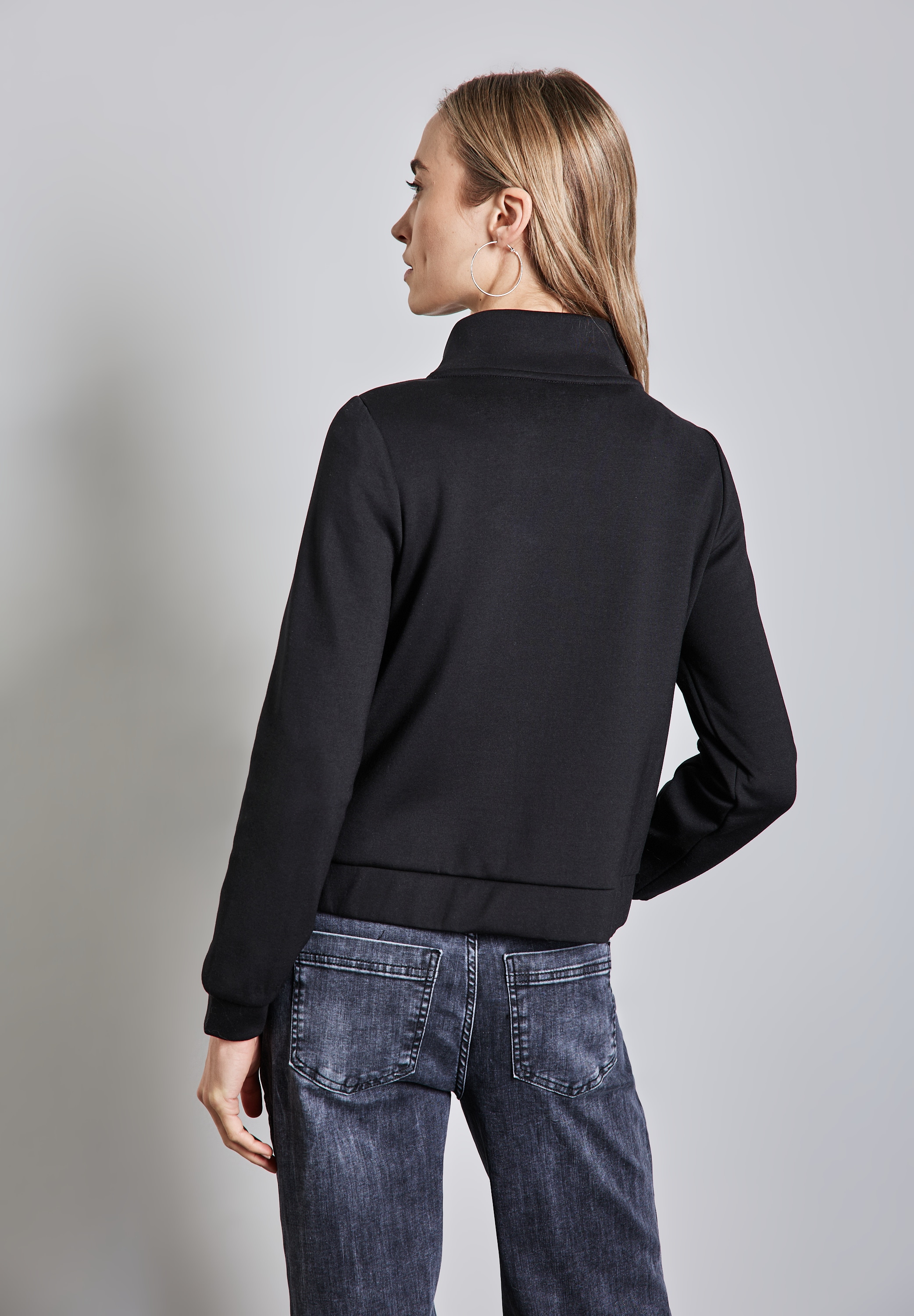 STREET ONE Cardigan, mit Turtleneck