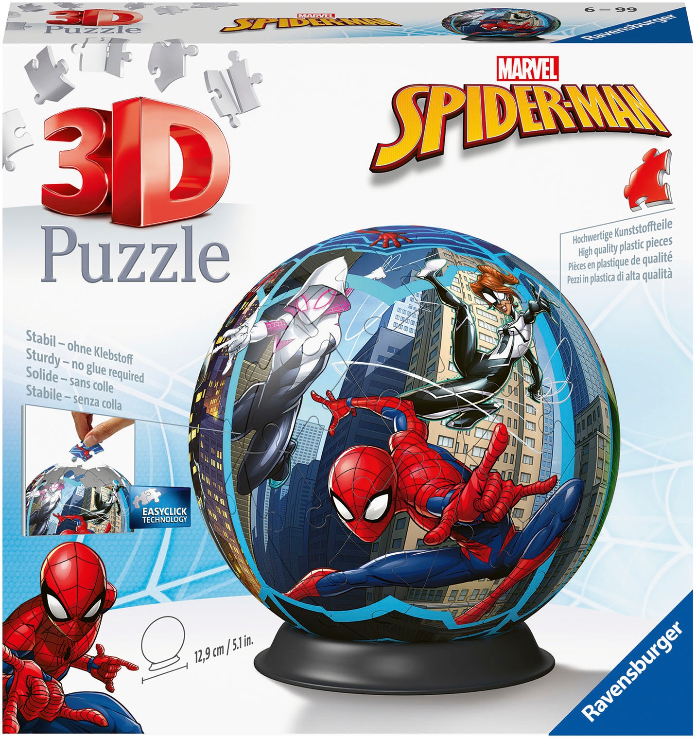 3D-Puzzle »Spiderman«, Made in Europe; FSC® - schützt Wald - weltweit