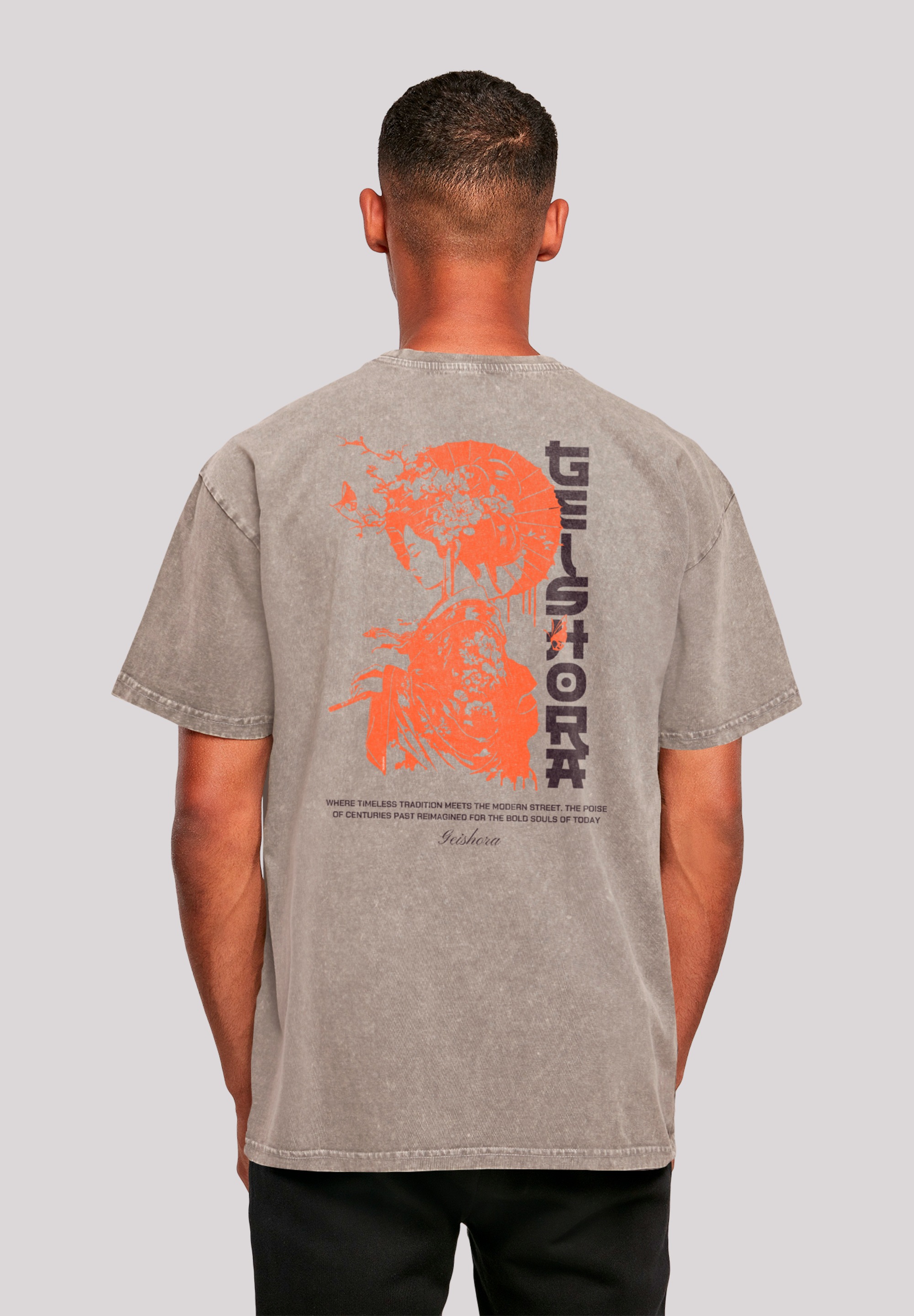 F4NT4STIC T-Shirt »Geishora Oversize Japan Streetstyle«, Japan Streetwear Styles