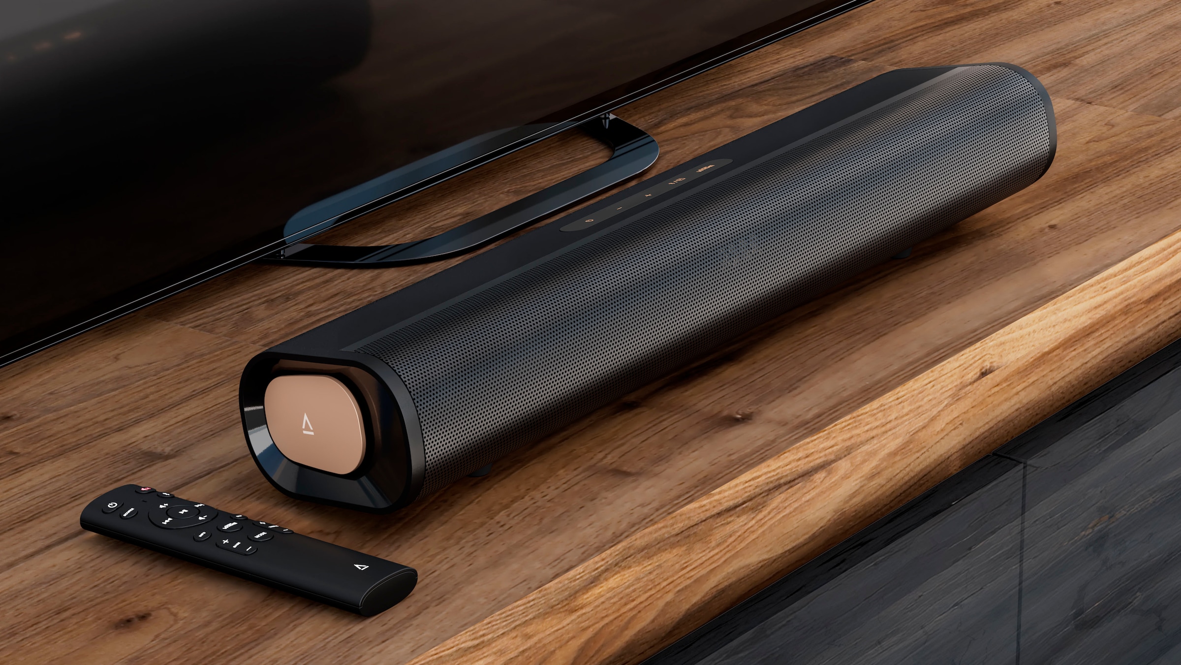 Creative Soundbar »Stage Pro, Soundbar mit Subwoofer 2.1-Soundbar mit Dolby Audio«, HDMI Arc, USB Audio, Optical, Aux-in