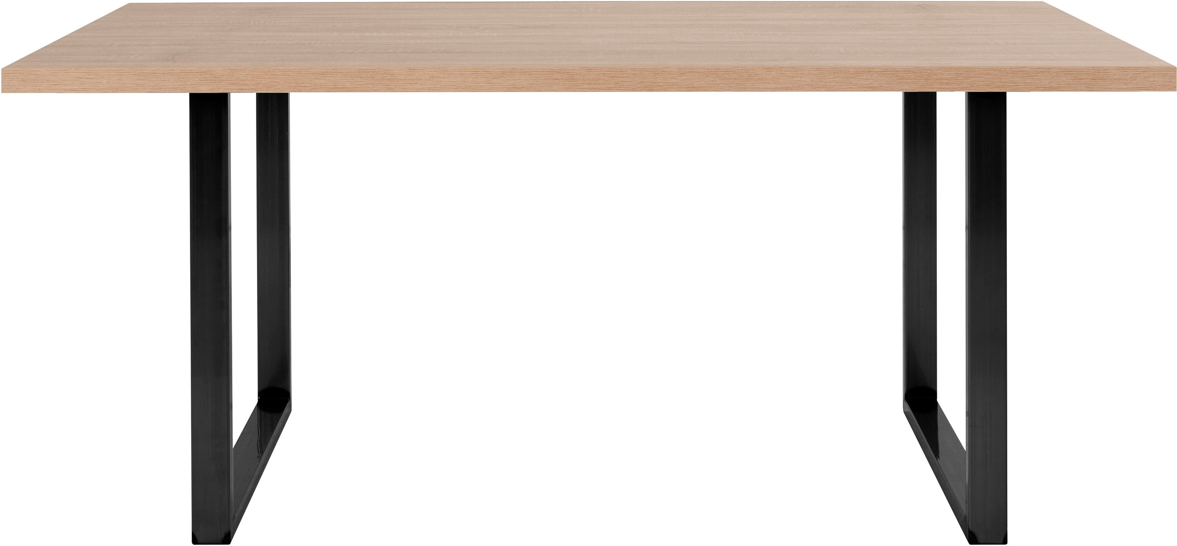 FORTE Esstisch, Breite 160 cm, Kufengestell im Industrial Look günstig online kaufen