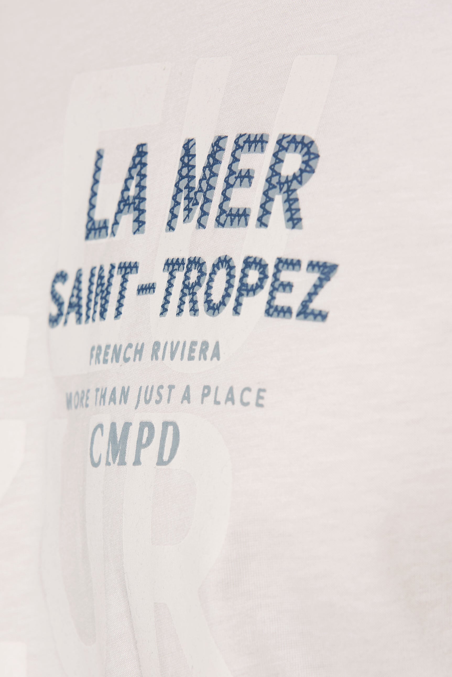 CMPD Rundhalsshirt, mit Necktape