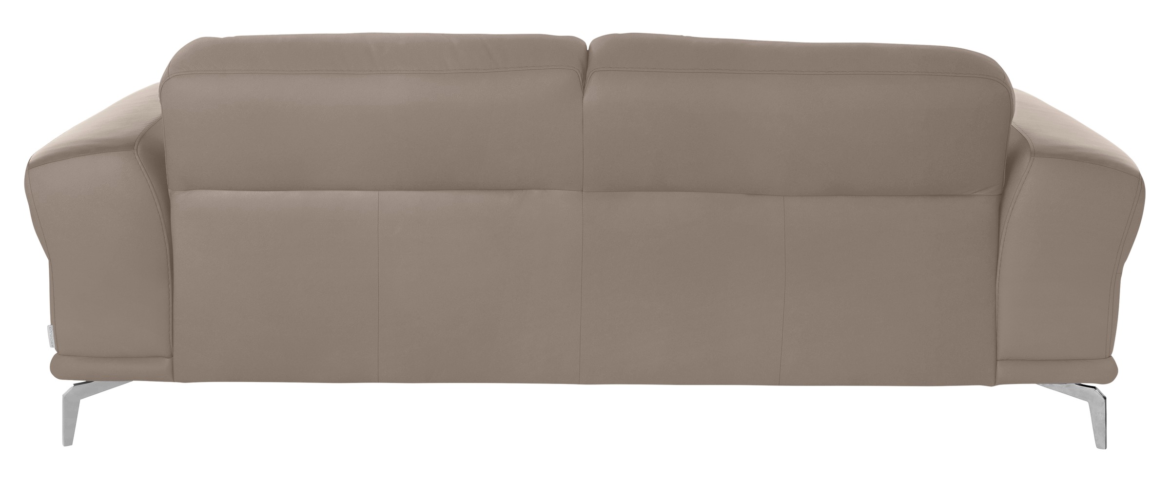W.SCHILLIG 2,5-Sitzer »montanaa Designsofa mit erstklassigem Sitzkomfort, Ferderkern« mit Metallfüßen in Chrom glänzend, Breite 212 cm