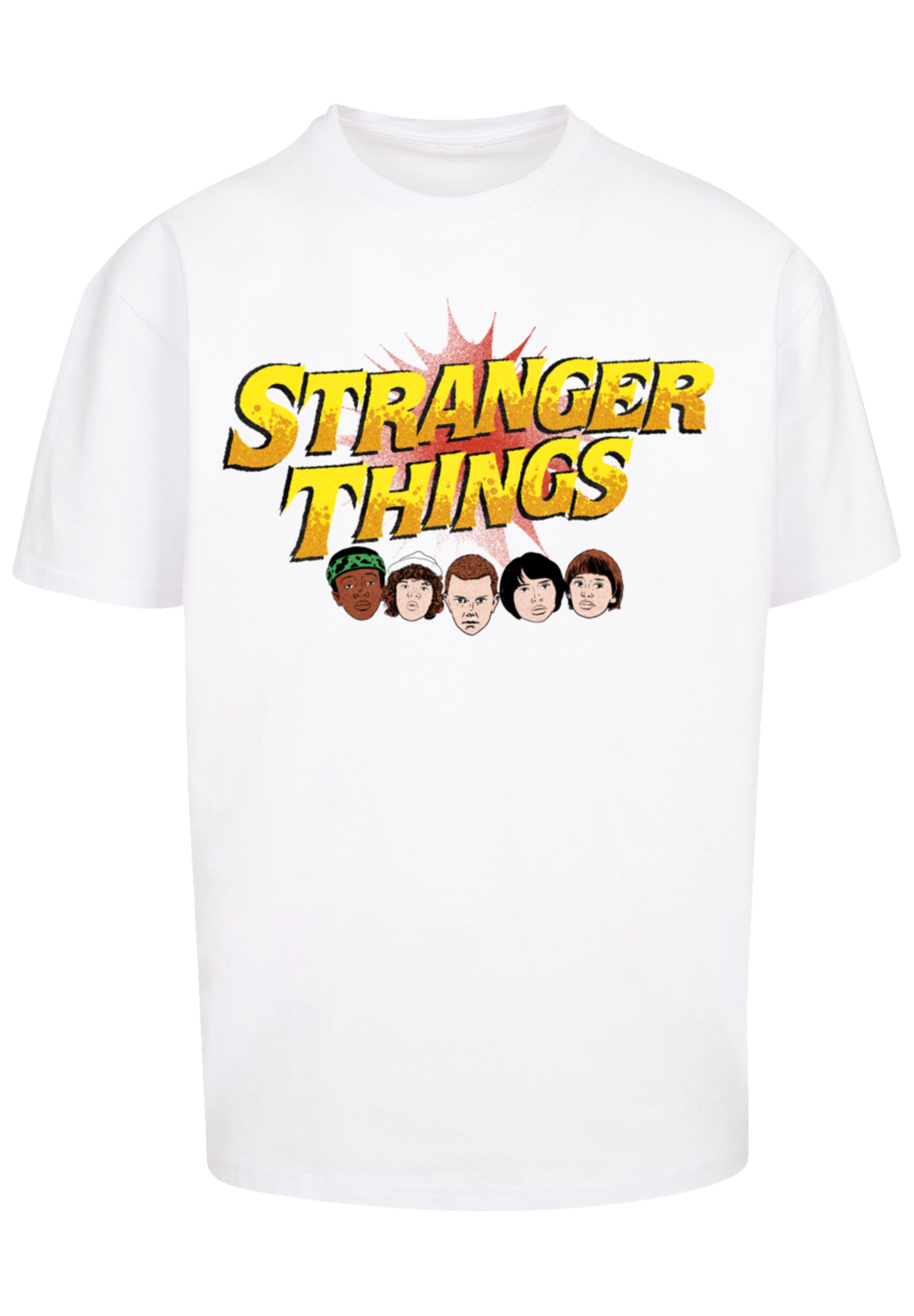 F4NT4STIC T-Shirt »Stranger Things Comic Heads«, Premium Qualität