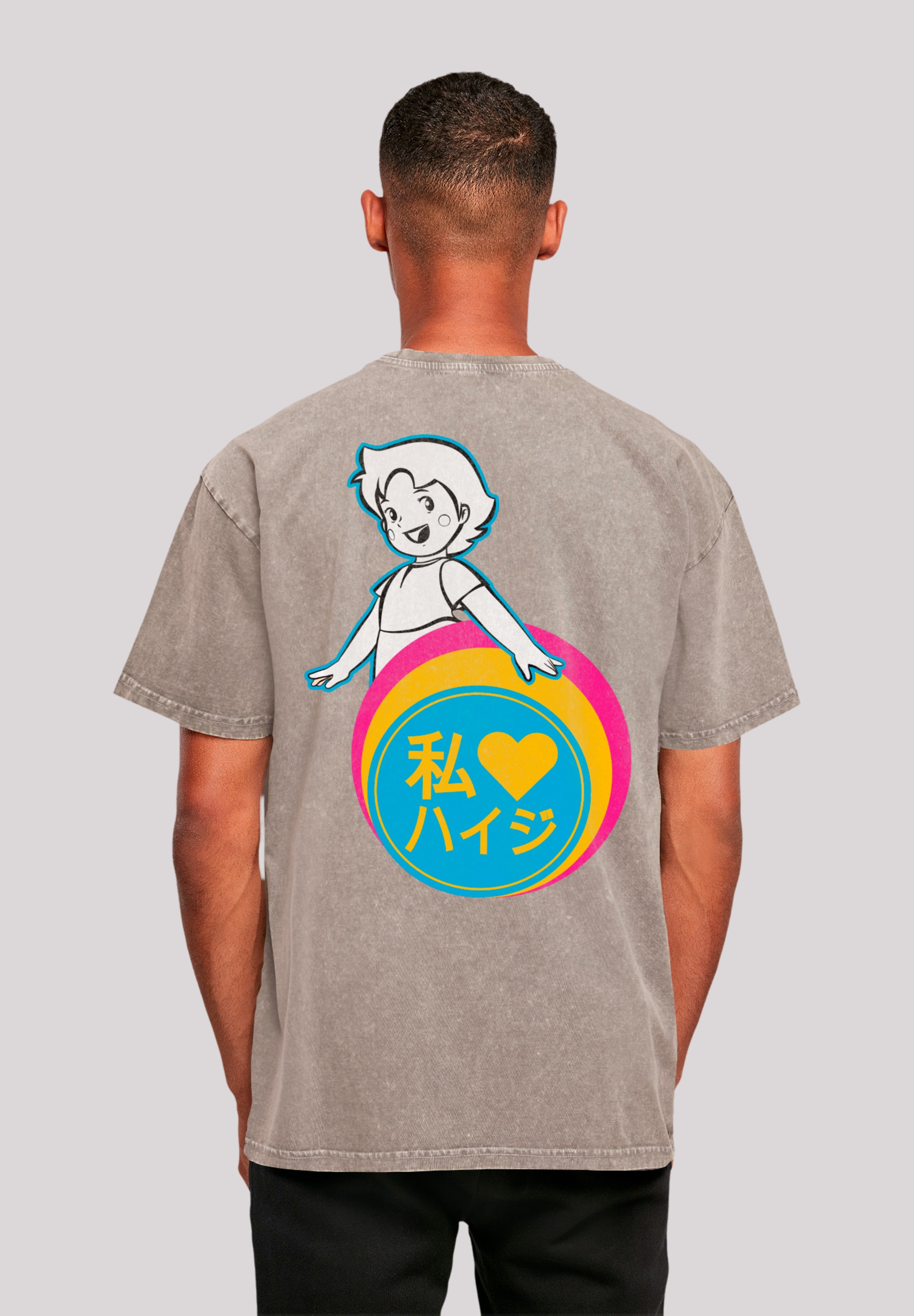 F4NT4STIC T-Shirt »Heidi Heroes of Childhood«, Nostalgie, Retro Print, Kinderserie