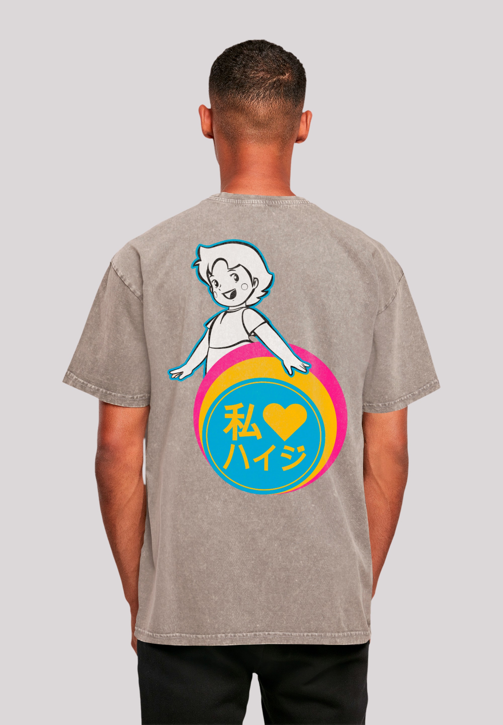 F4NT4STIC T-Shirt "Heidi Heroes of Childhood", Nostalgie, Retro Print, Kind günstig online kaufen