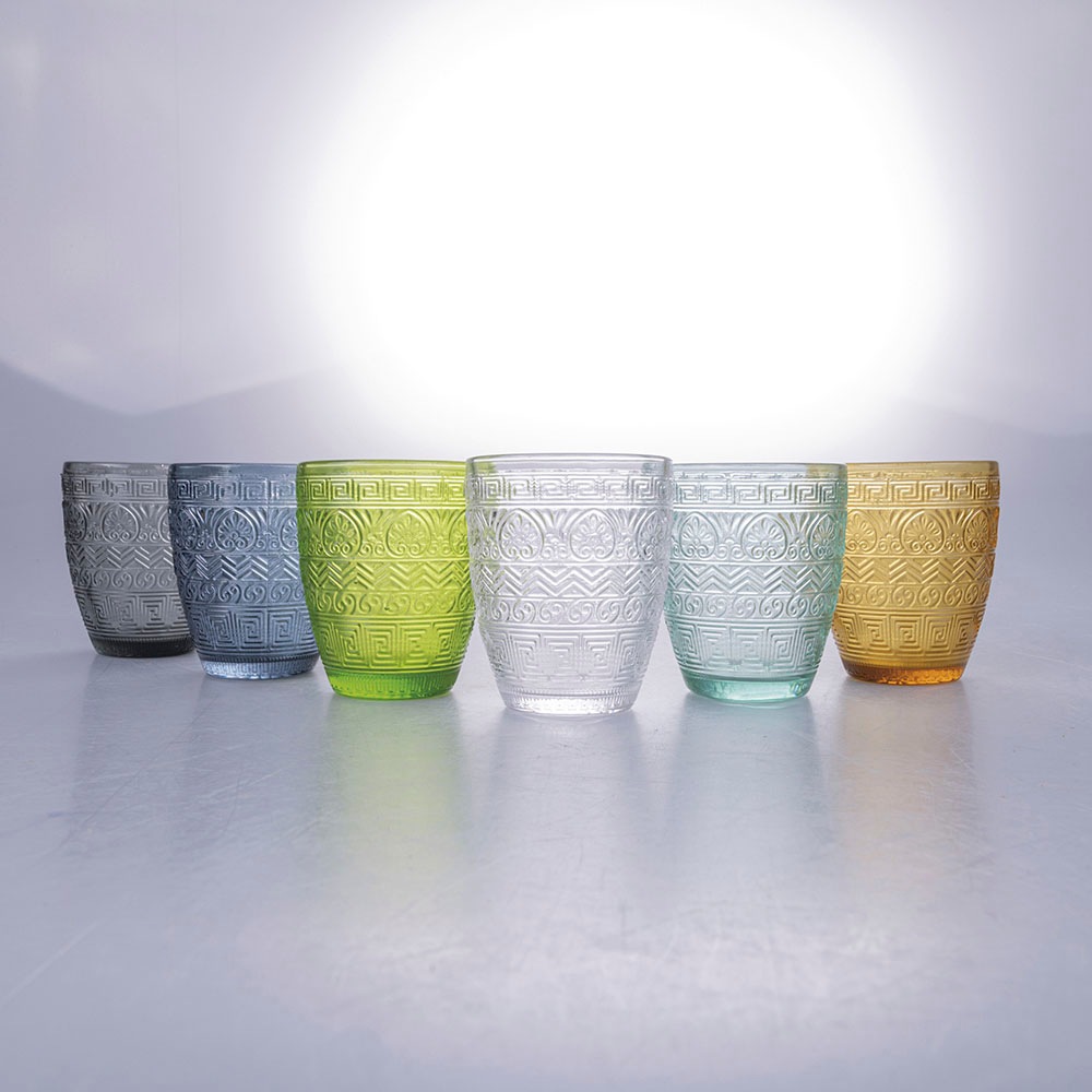 Villa d'Este Gläser-Set »New Mexico«, (Set, 6 tlg.), Wassergläser-Set, 6-teilig, Inhalt 300 ml