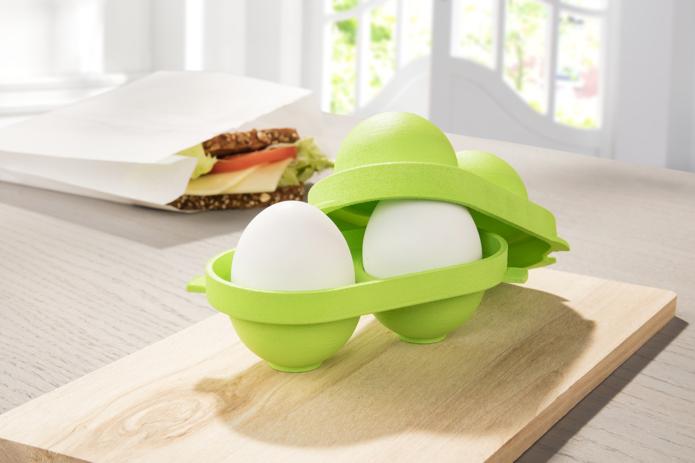 Ruco Lunchbox »Eierbox, 2er Set«, (2 tlg.), Transportbox, Eierkorb, Made in Germany