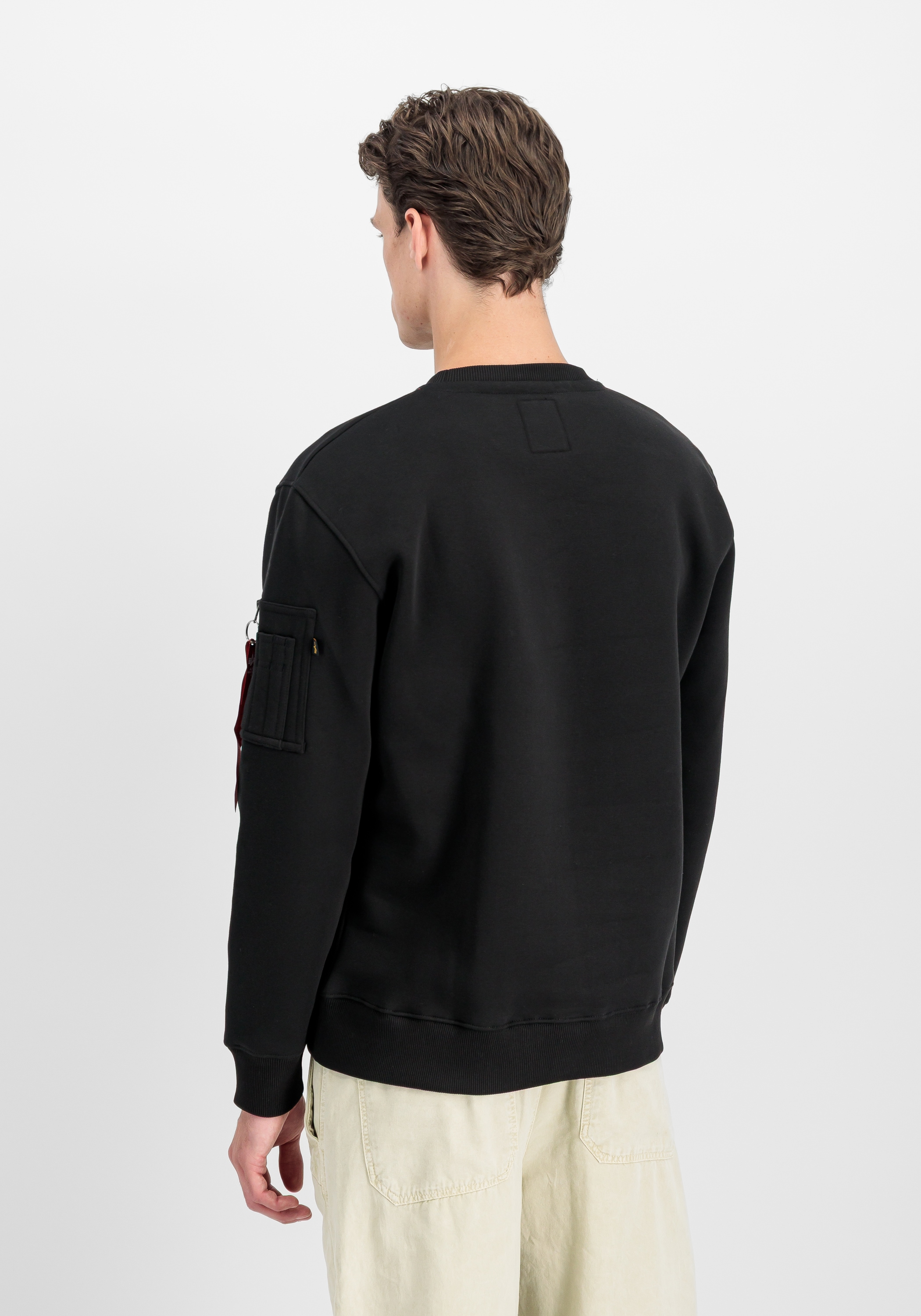 Alpha Industries Sweater "Alpha Label Sweatshirt" günstig online kaufen