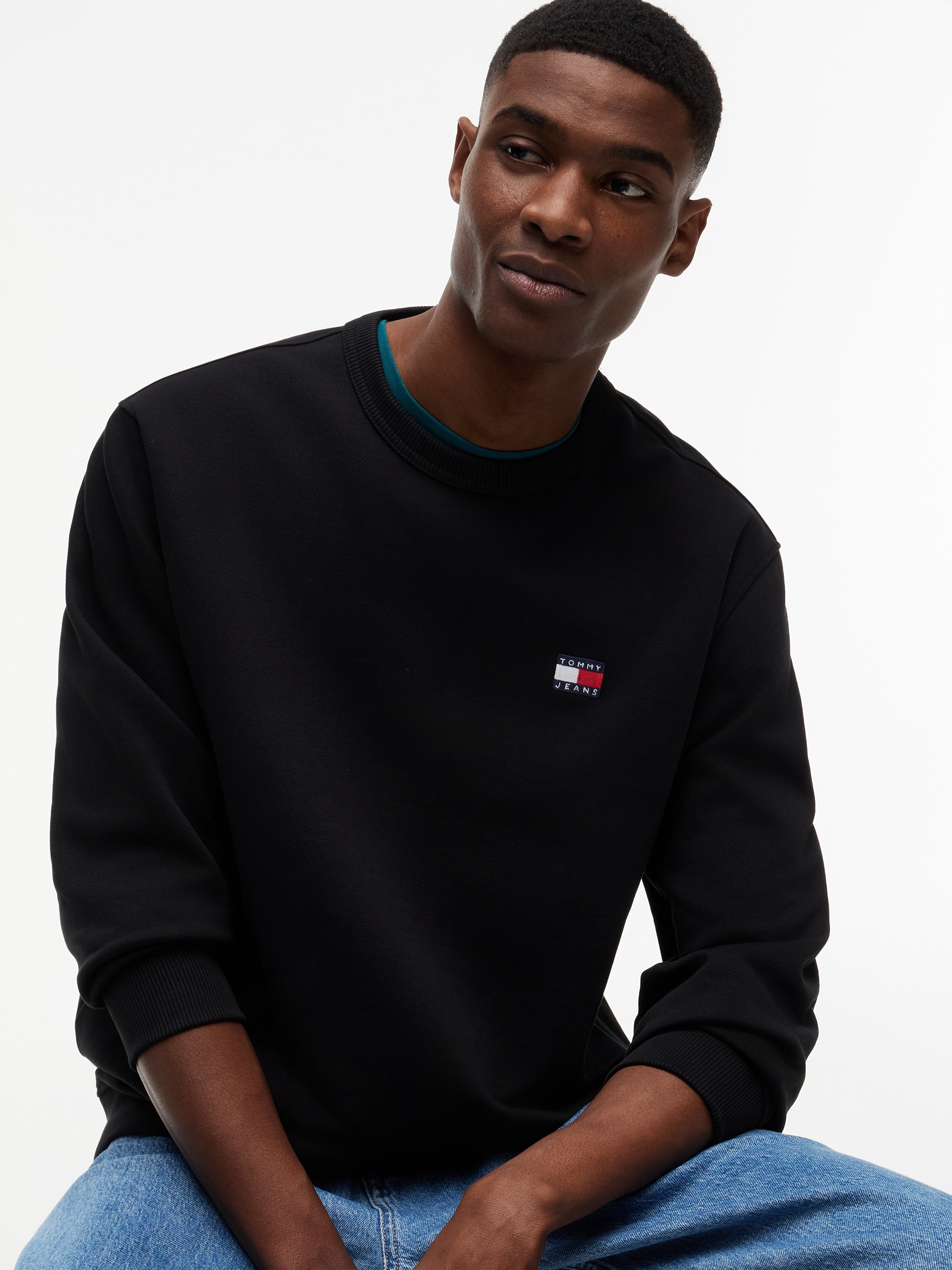 Tommy Jeans Sweatshirt »TJM REG BADGE CREW EXT«
