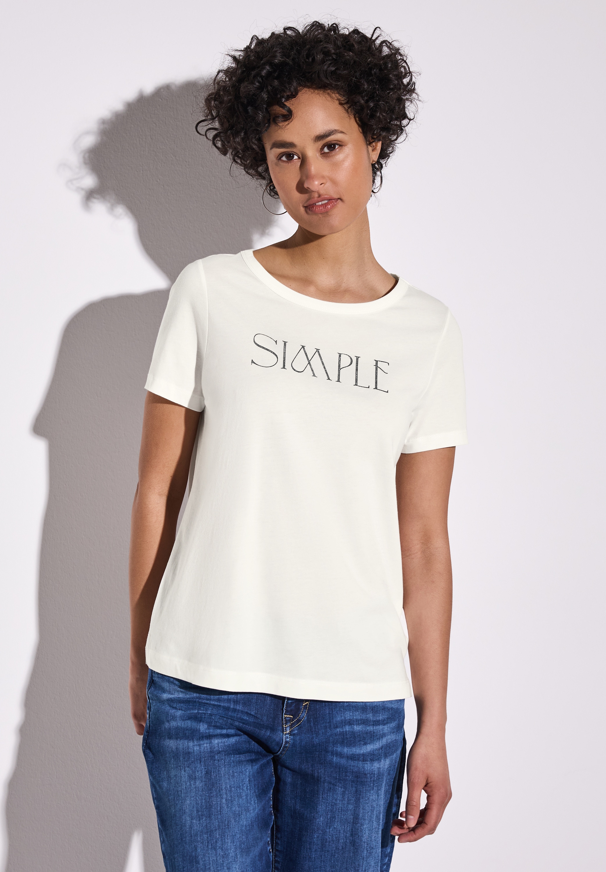 STREET ONE T-Shirt, mit Rundhalsausschnitt günstig online kaufen