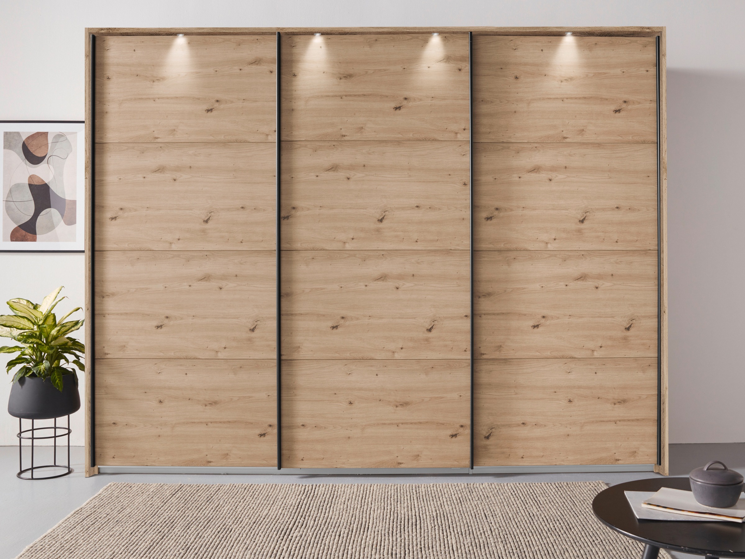 rauch Schwebetürenschrank "Kleiderschrank Schrank Garderobe OTELI inkl. 3 I günstig online kaufen