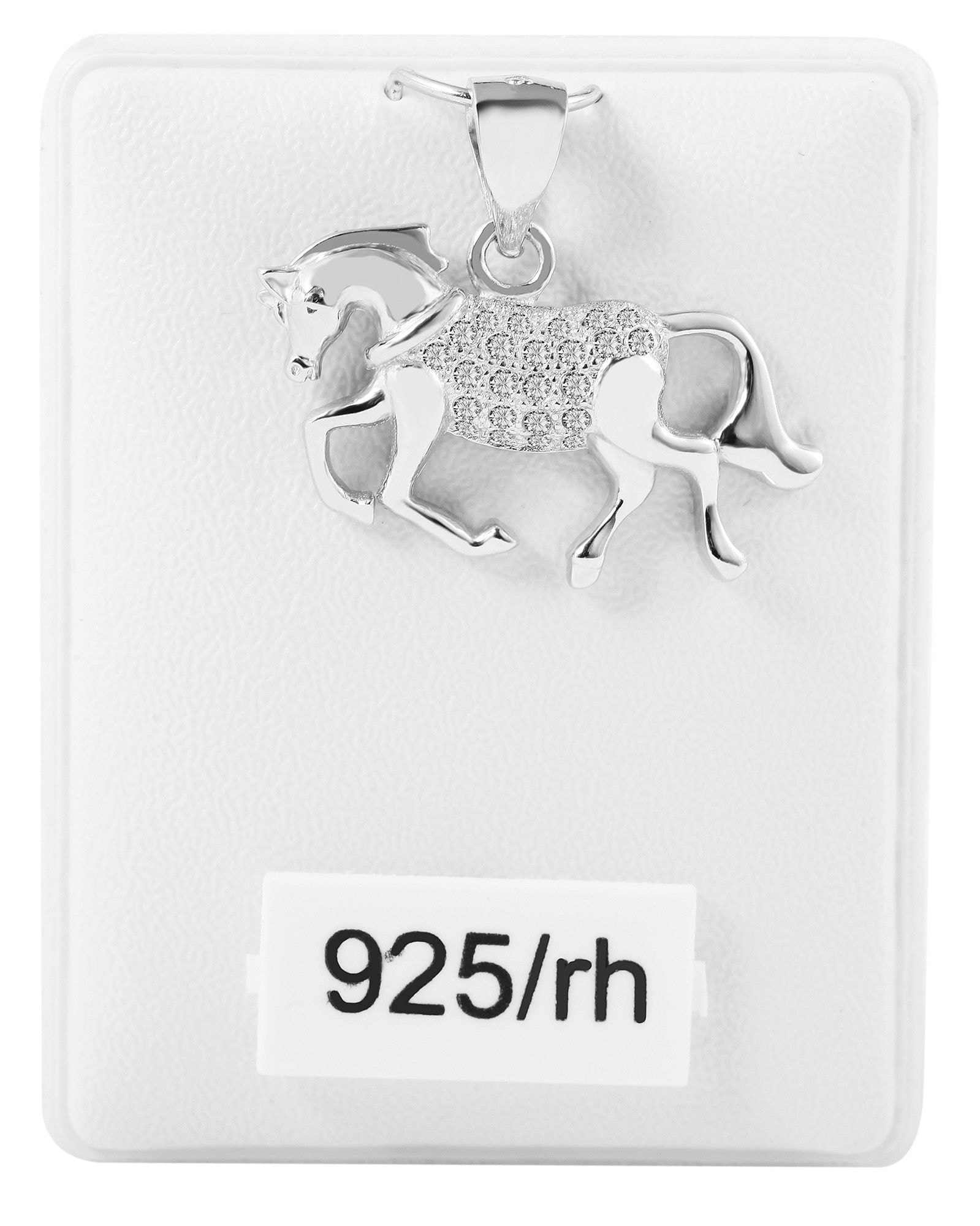 Adelia´s Kettenanhänger »Damen Anhänger – Pferd Anhänger aus 925 Silber mit Zirkonia«  Ein kleines Geschenk mit großer Wirkung