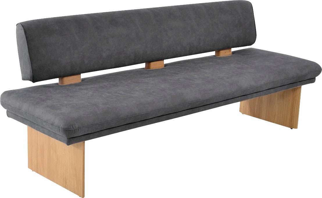 K+W Komfort & Wohnen Polsterbank "Longbeach" 1 Stk. tlg. Spitzkissenoptik i günstig online kaufen