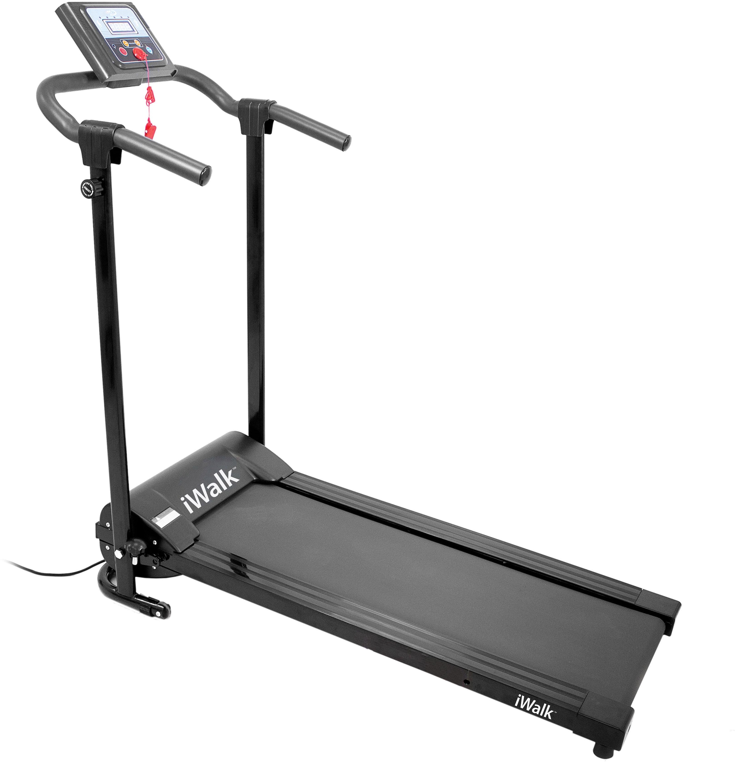 MediaShop Laufband »IWALK«, mit extragroßer Lauffläche von 120 x 40 cm und zusammenklappbar