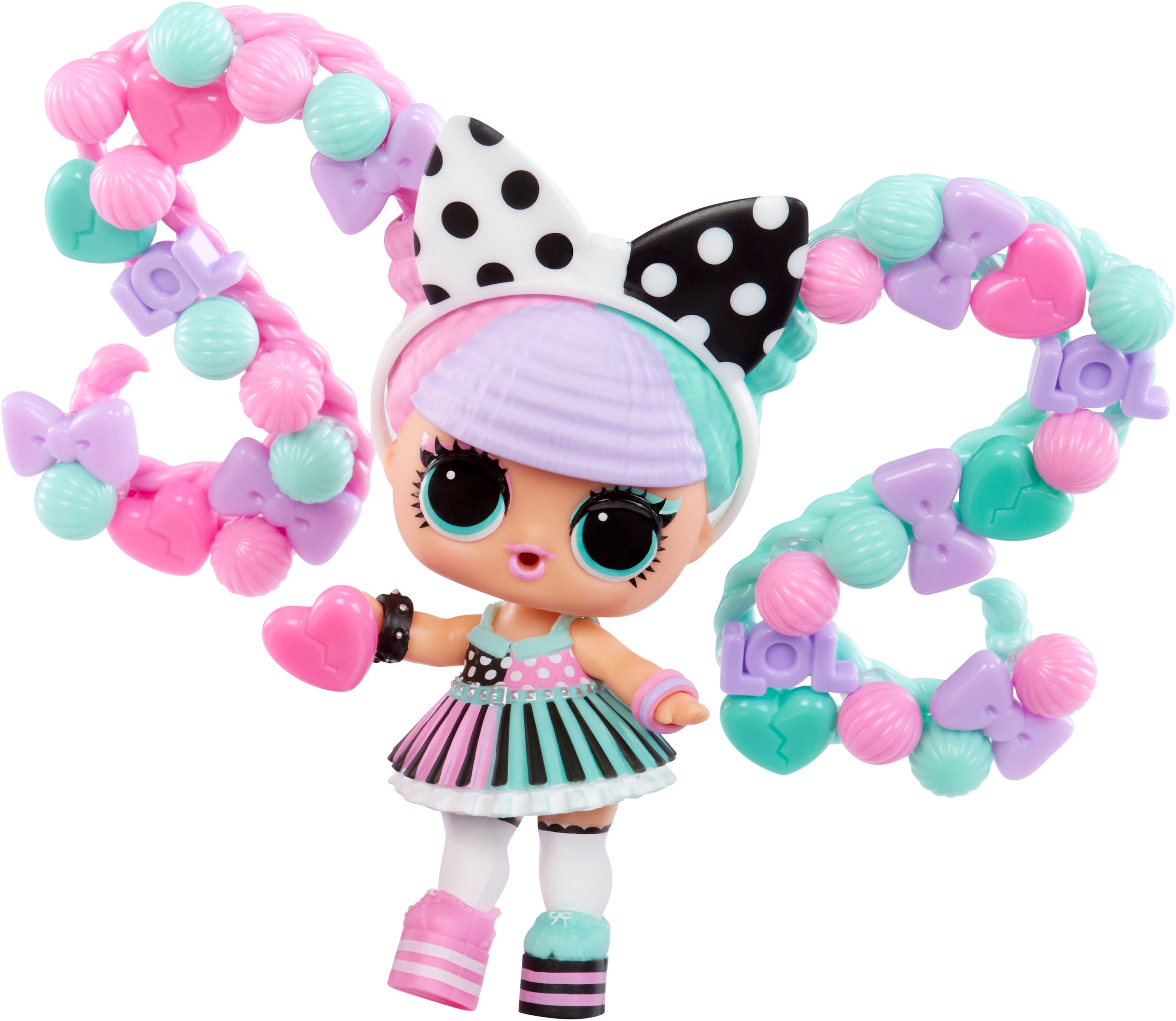 L.O.L. SURPRISE! Anziehpuppe »L.O.L. Surprise Hair Beads Tots«, sortierte Lieferung