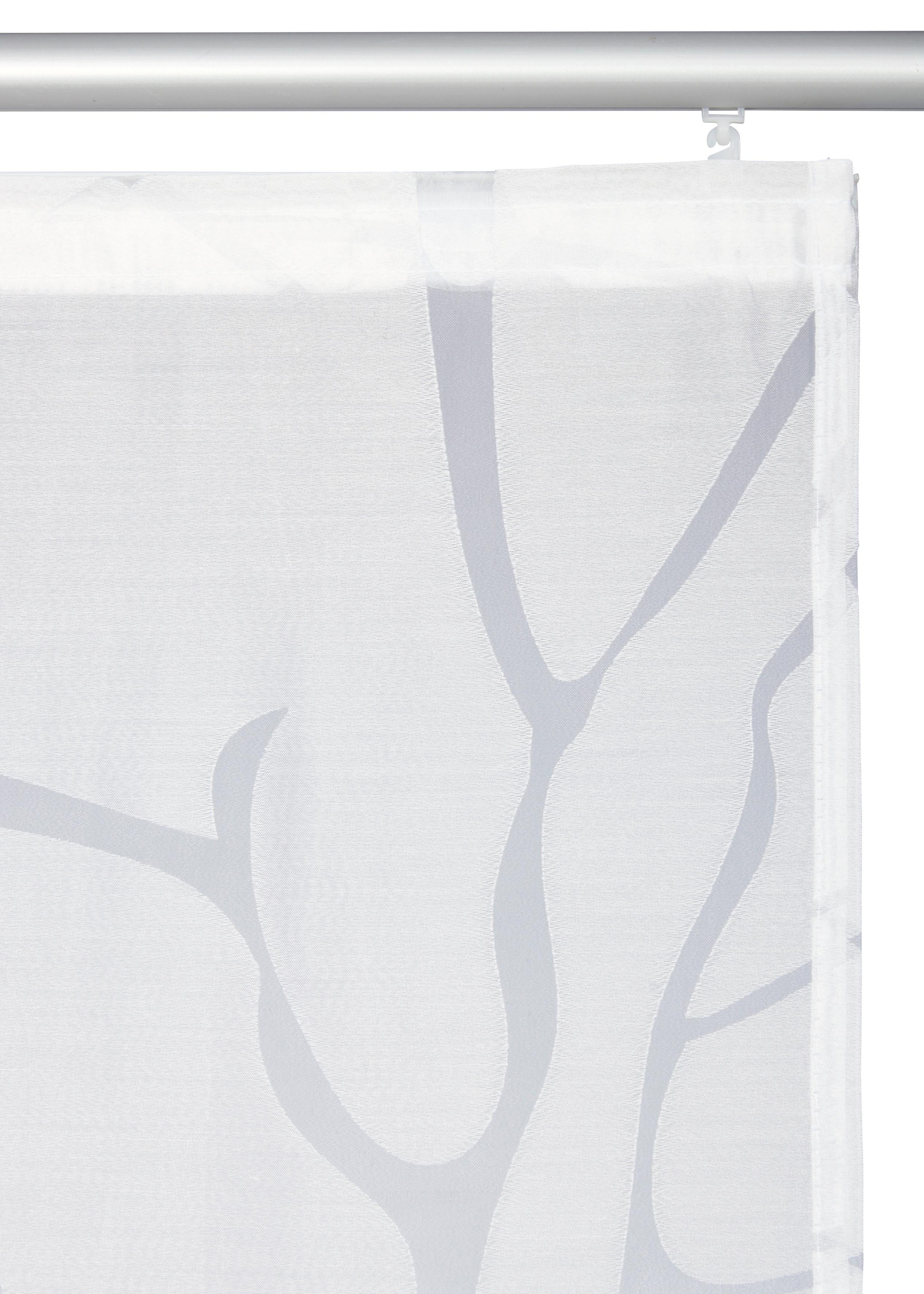 my home Schiebegardine "Anna" Klettband 1 Stk. tlg. Inkl. Befestigungszubeh günstig online kaufen