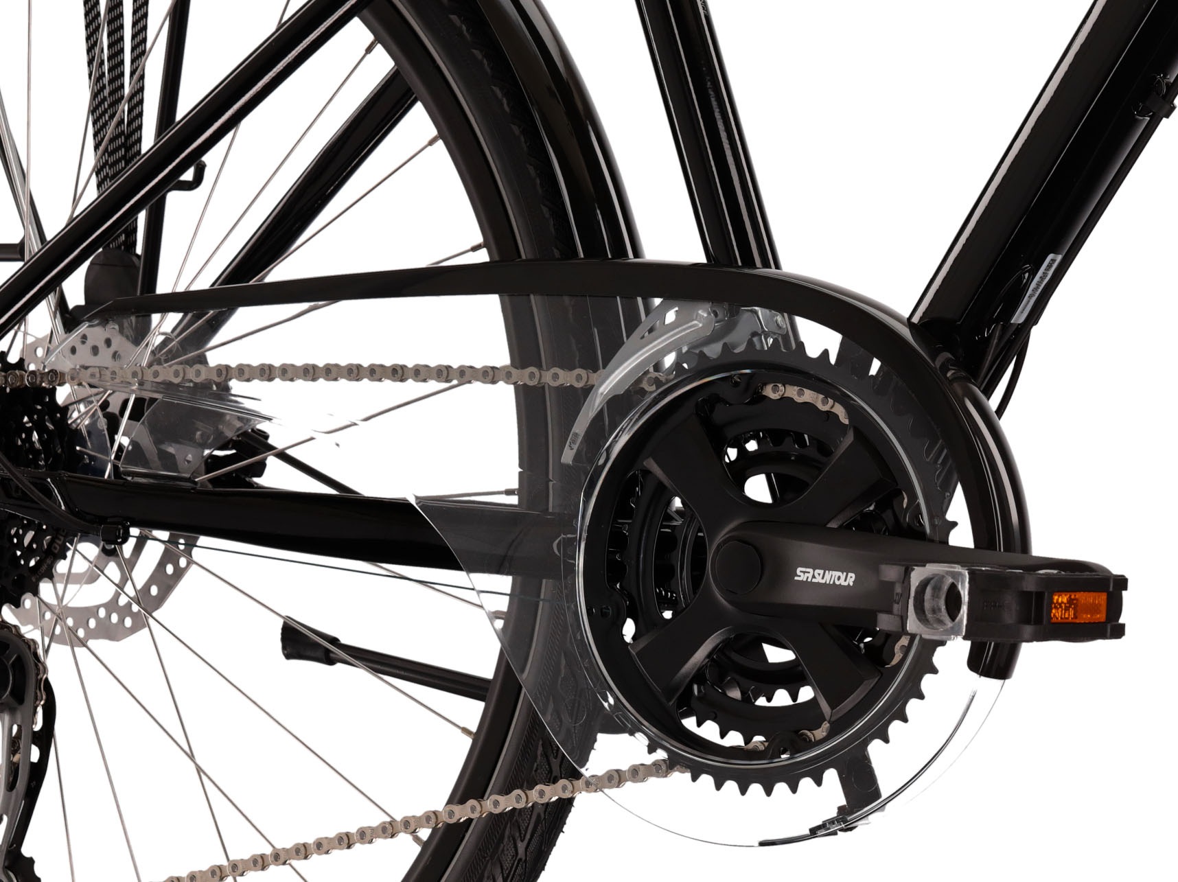 Kross Trekkingrad »Trekkingrad Trans 5.0 schwarz 24 Gänge«, 24 Gang, Shimano, DEORE M592 Schaltwerk, Kettenschaltung
