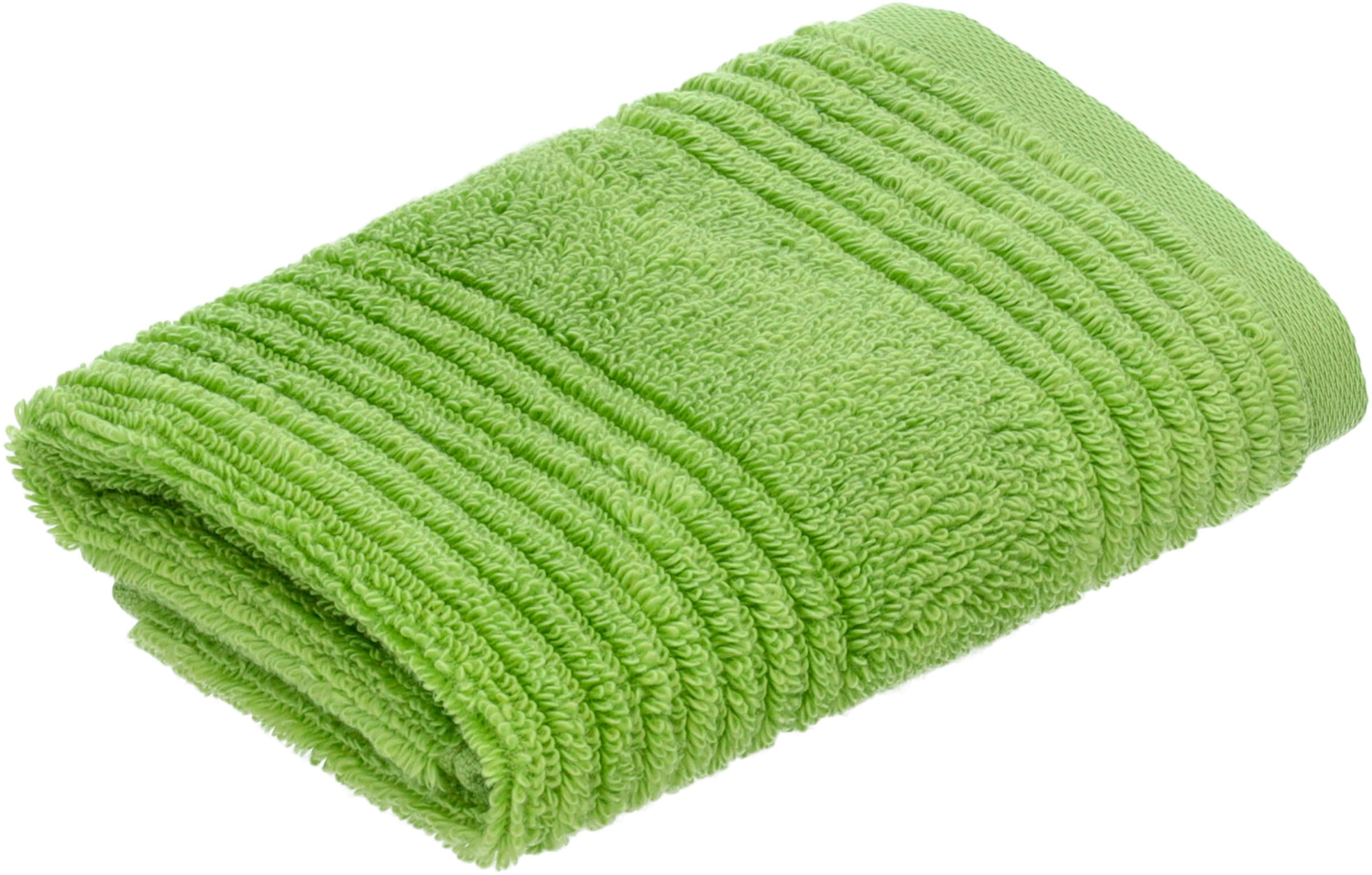 Vossen Waschlappen "Tomorrow" mit Streifenstruktur günstig online kaufen