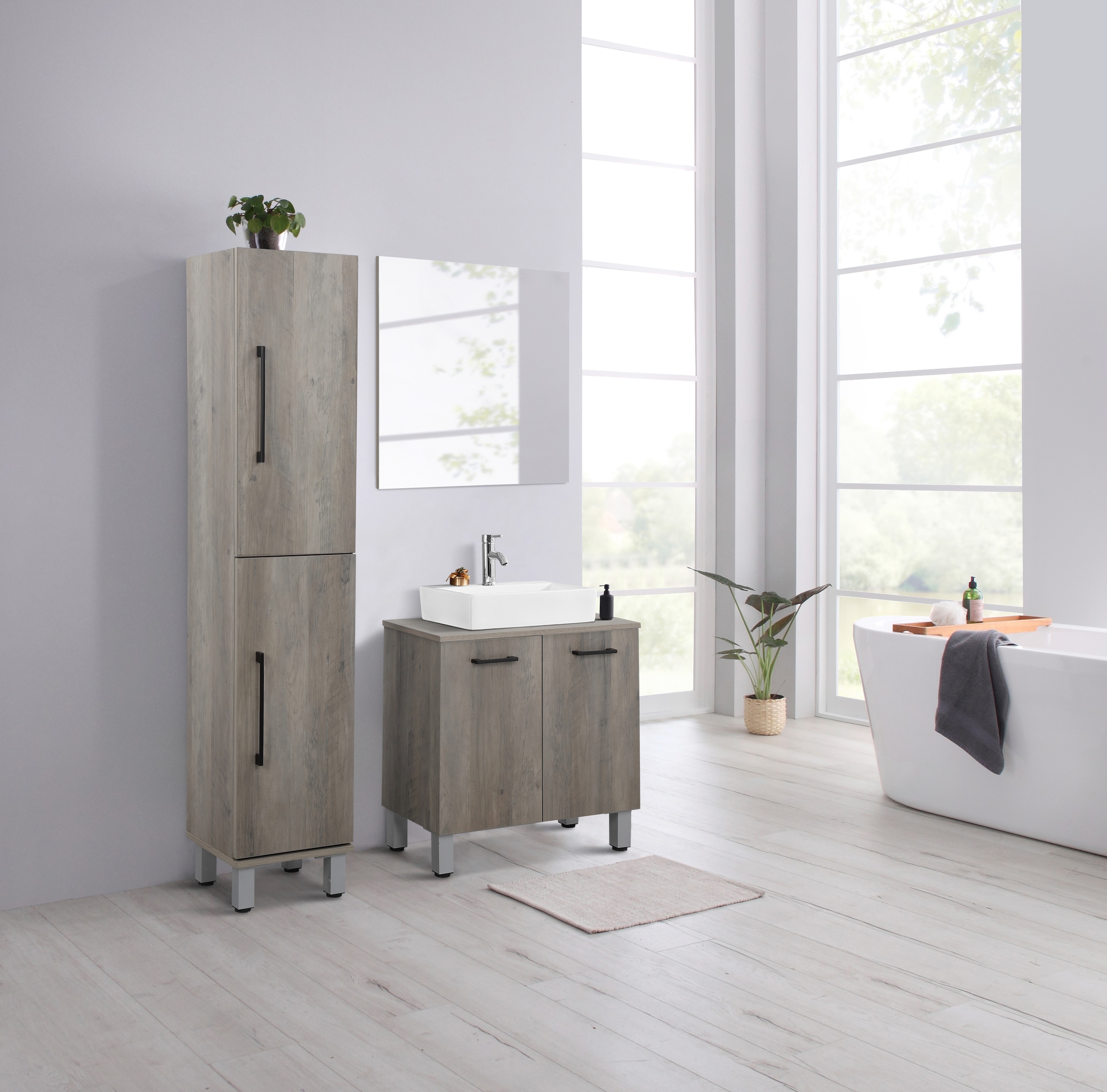 welltime Badspiegel »Florenz«, in drei Breiten (60cm,80cm,100cm)