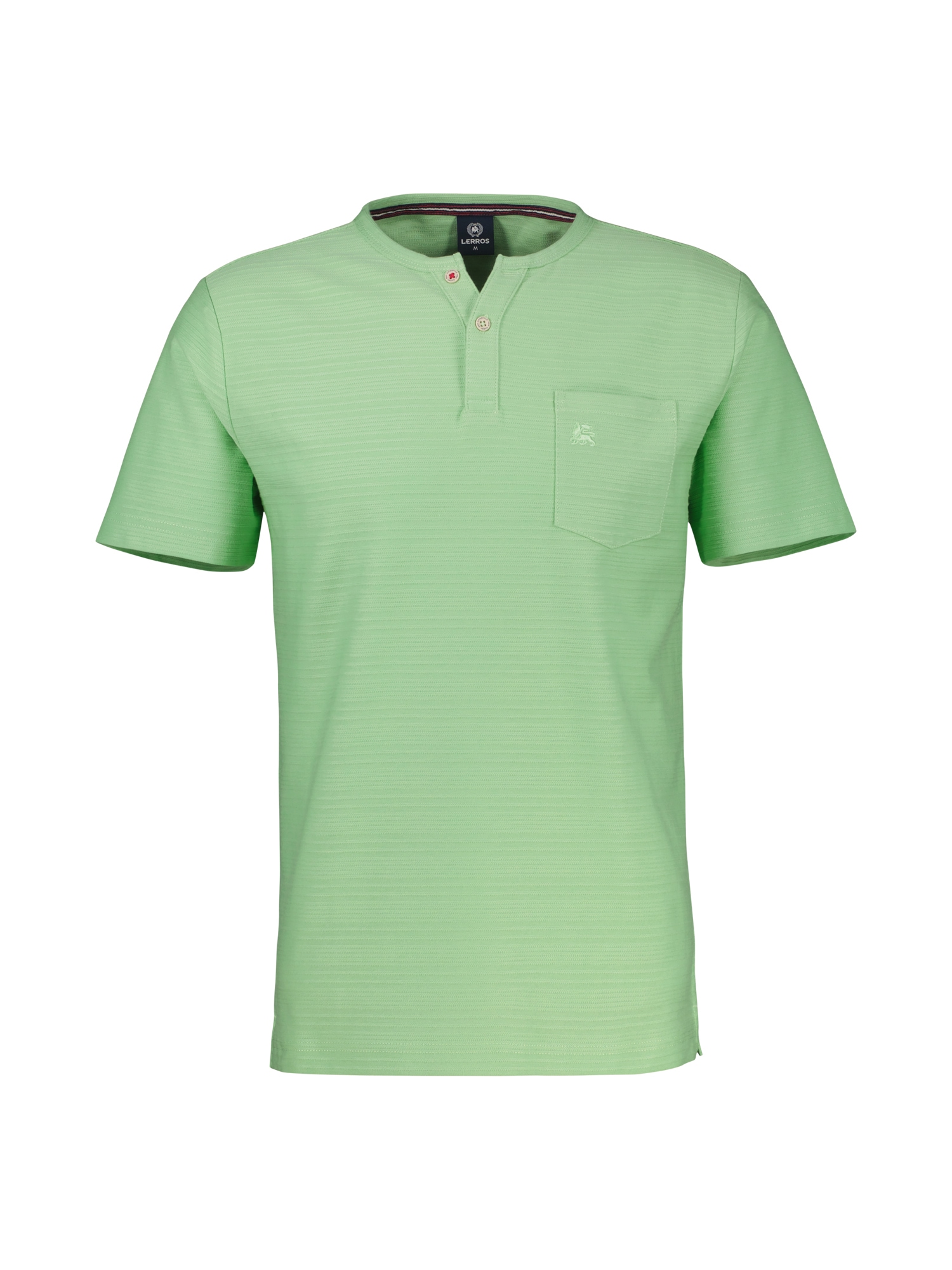 LERROS Henleyshirt »LERROS Serafino-Shirt, sommerlich-tonal gestreift«