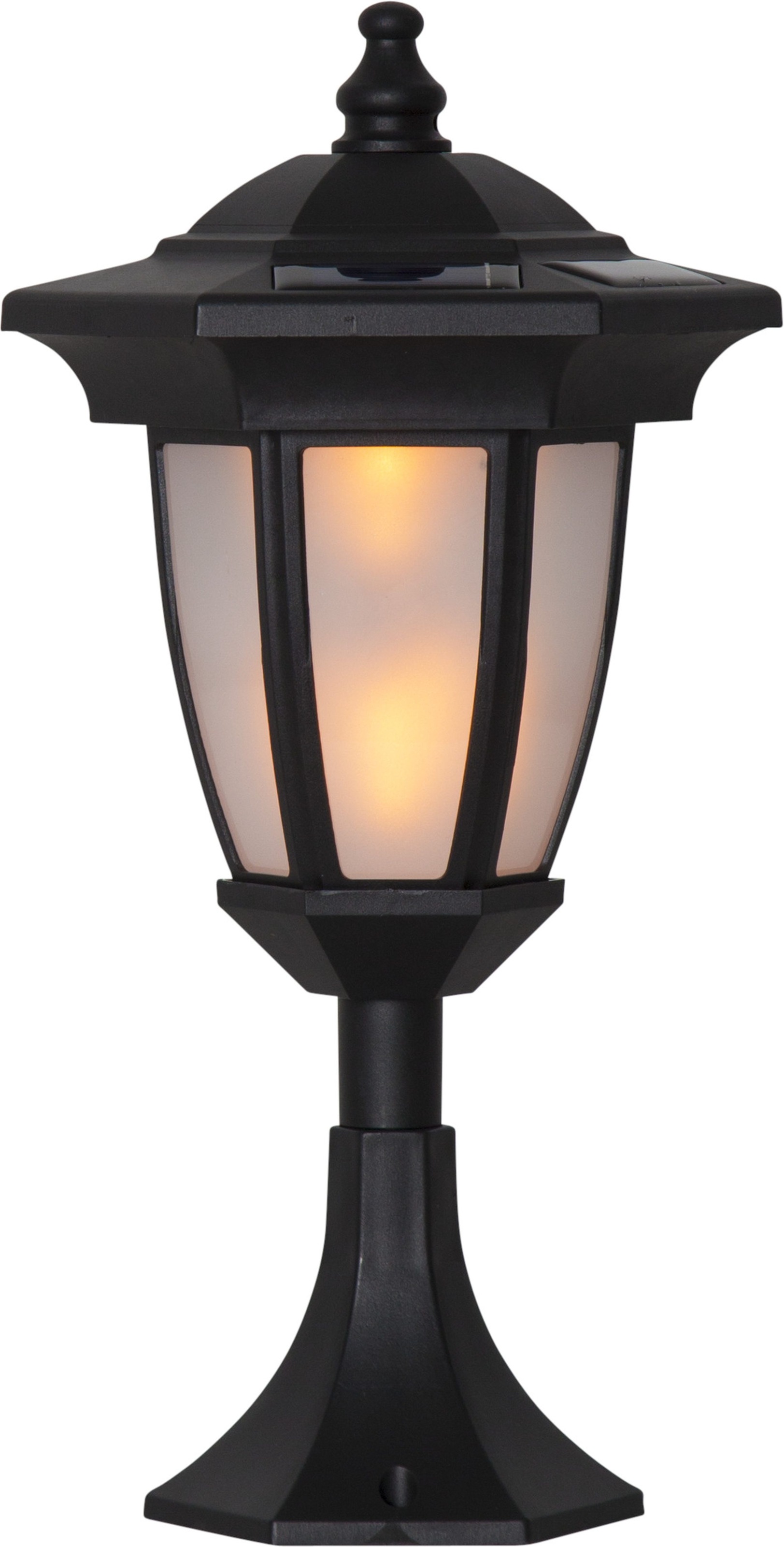 Parforce Traditional Hunting LED Solarleuchte »Solarlampe Flame« LED-Board 1 Stk. Extra-Warmweiß mit Flammen-Effekt als Hänge-, Tisch-, Boden- oder Wegleuchte