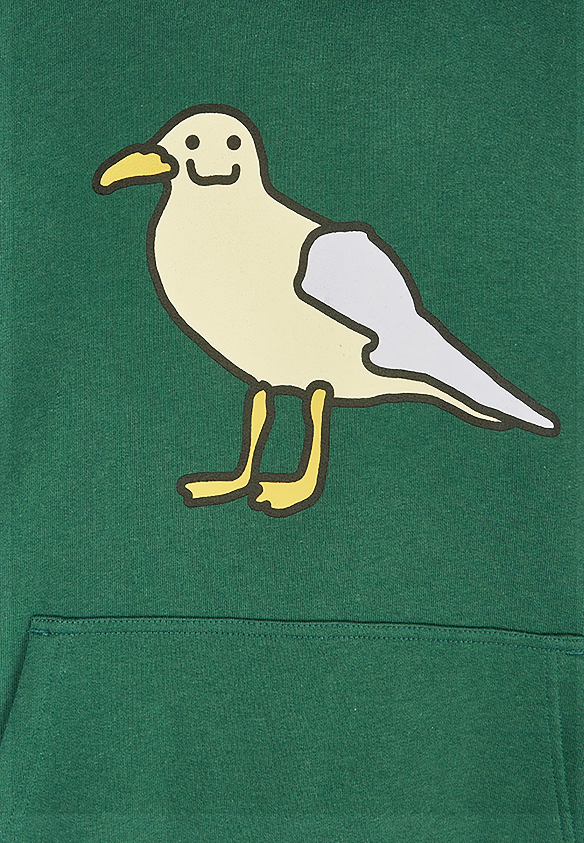 Cleptomanicx Kapuzensweatshirt »Smile Gull«, mit coolem Print
