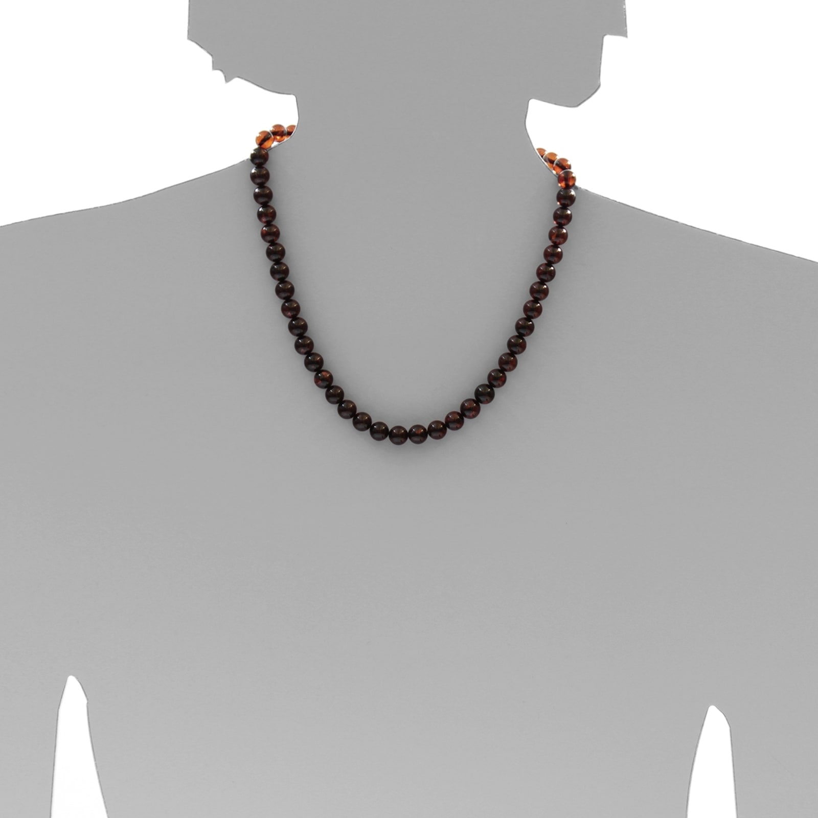 OSTSEE-SCHMUCK Gliederkette »Ostsee-Schmuck Kette Kugel 8 mm Kette Kugel 8 mm«, (1 tlg.)
