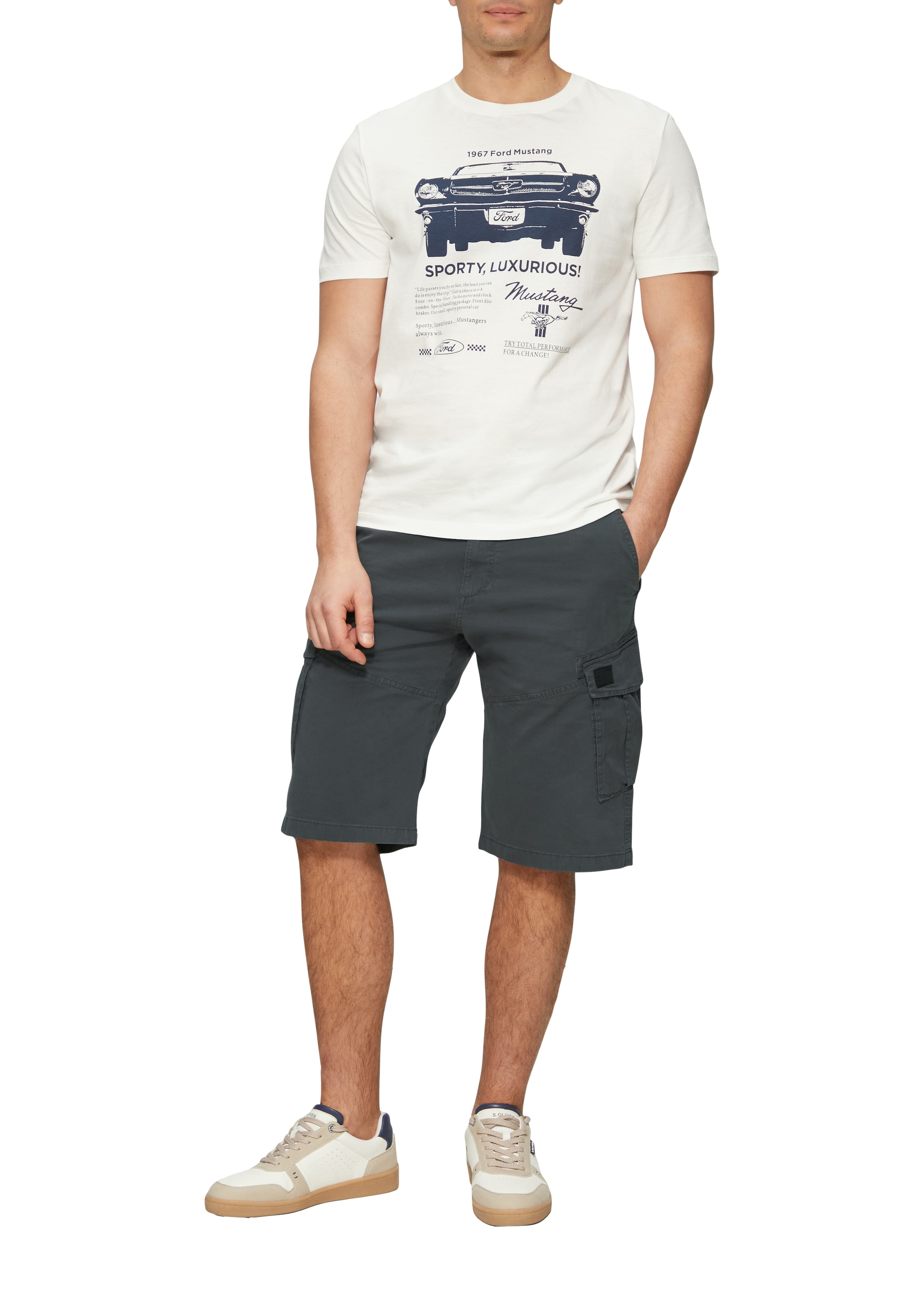s.Oliver Cargobermudas, mit Taschen