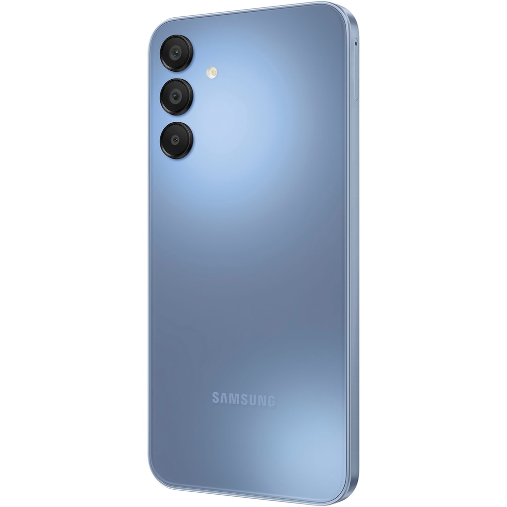 Samsung Smartphone »Galaxy A15 5G 128GB«, Blau, 16,39 cm/6,5 Zoll, 128 GB Speicherplatz, 50 MP Kamera