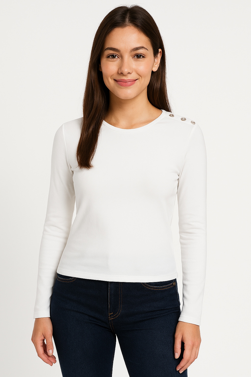 ONLY Langarmshirt "ONLCHECKIE LIFE L/S TOP BOX JRS" günstig online kaufen