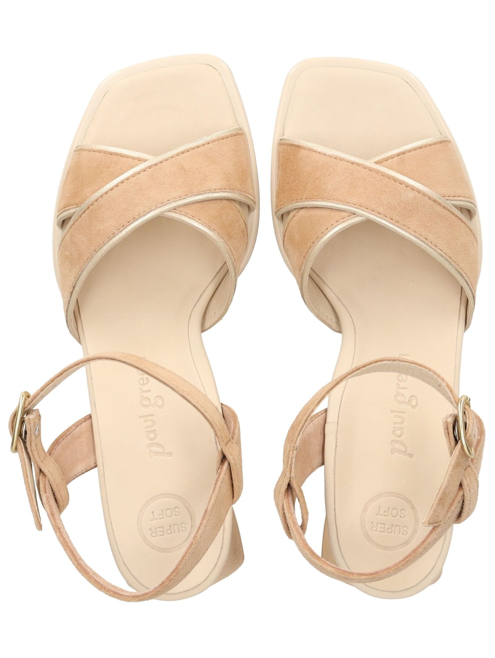 Paul Green Riemchensandale »Paul Green Sandalen Veloursleder«