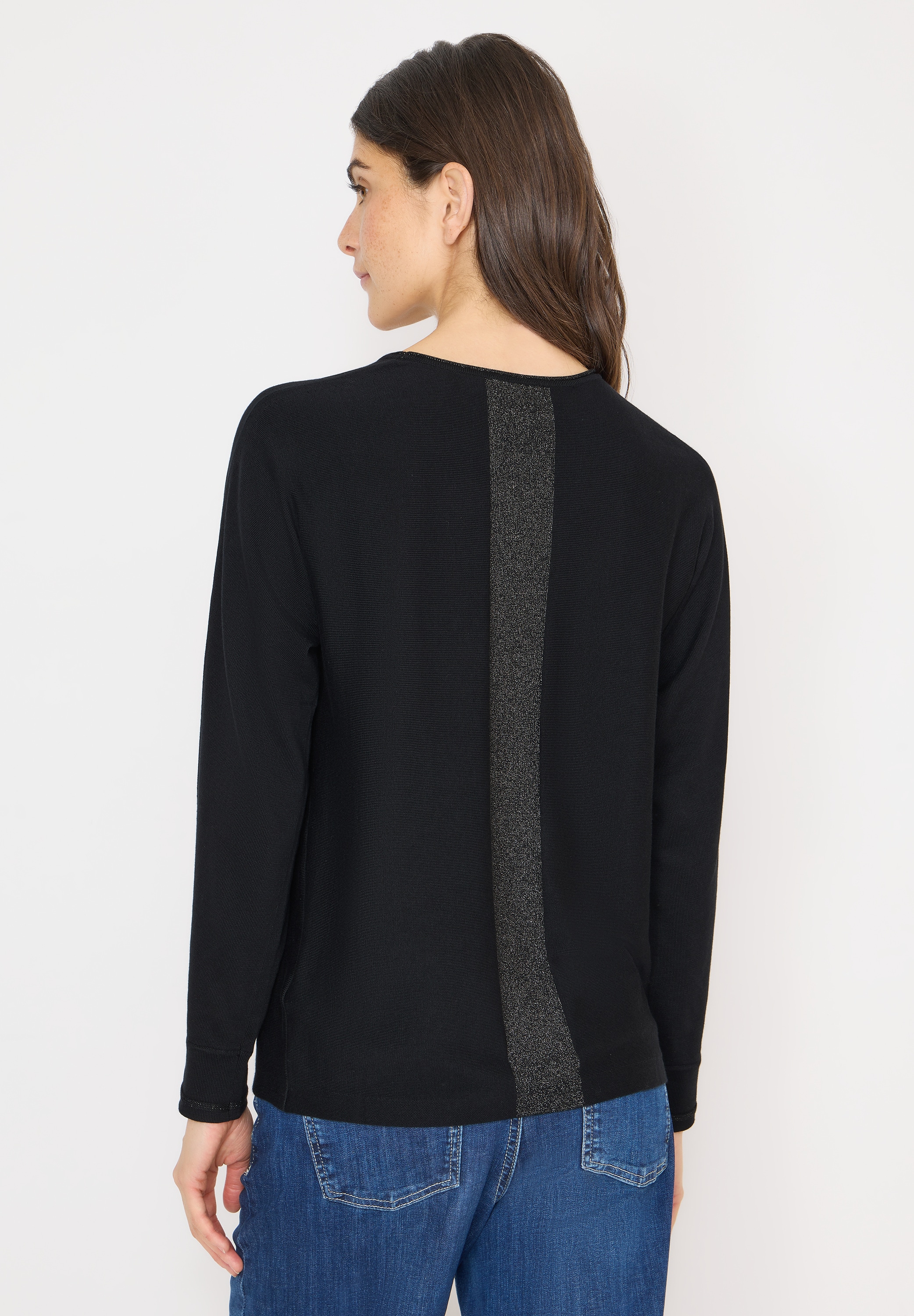 Cecil Strickpullover aus softem Materialmix