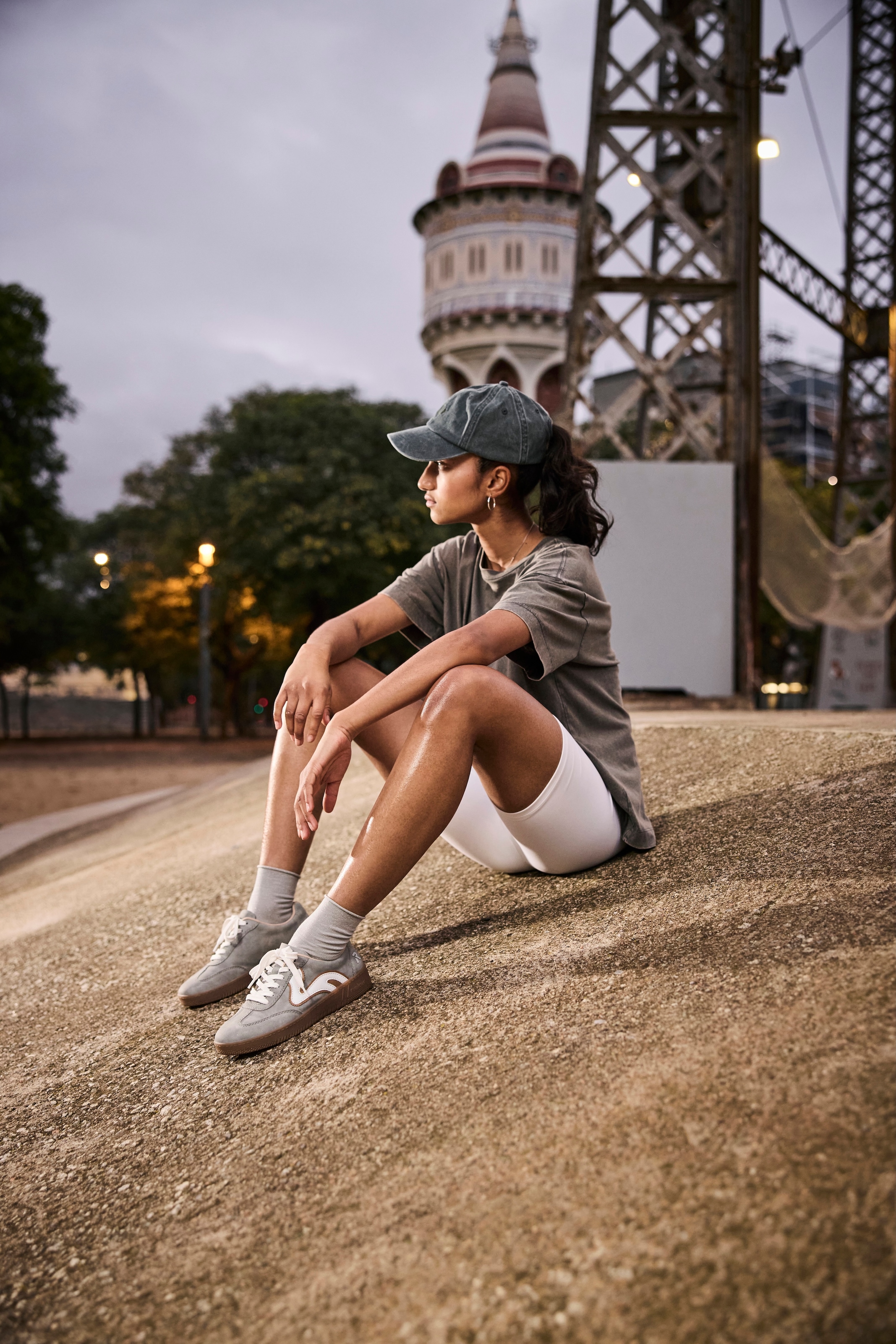 RIEKER Sport Plateausneaker, Freizeitschuh, Halbschuh, Schnürschuh in veganer Verarbeitung